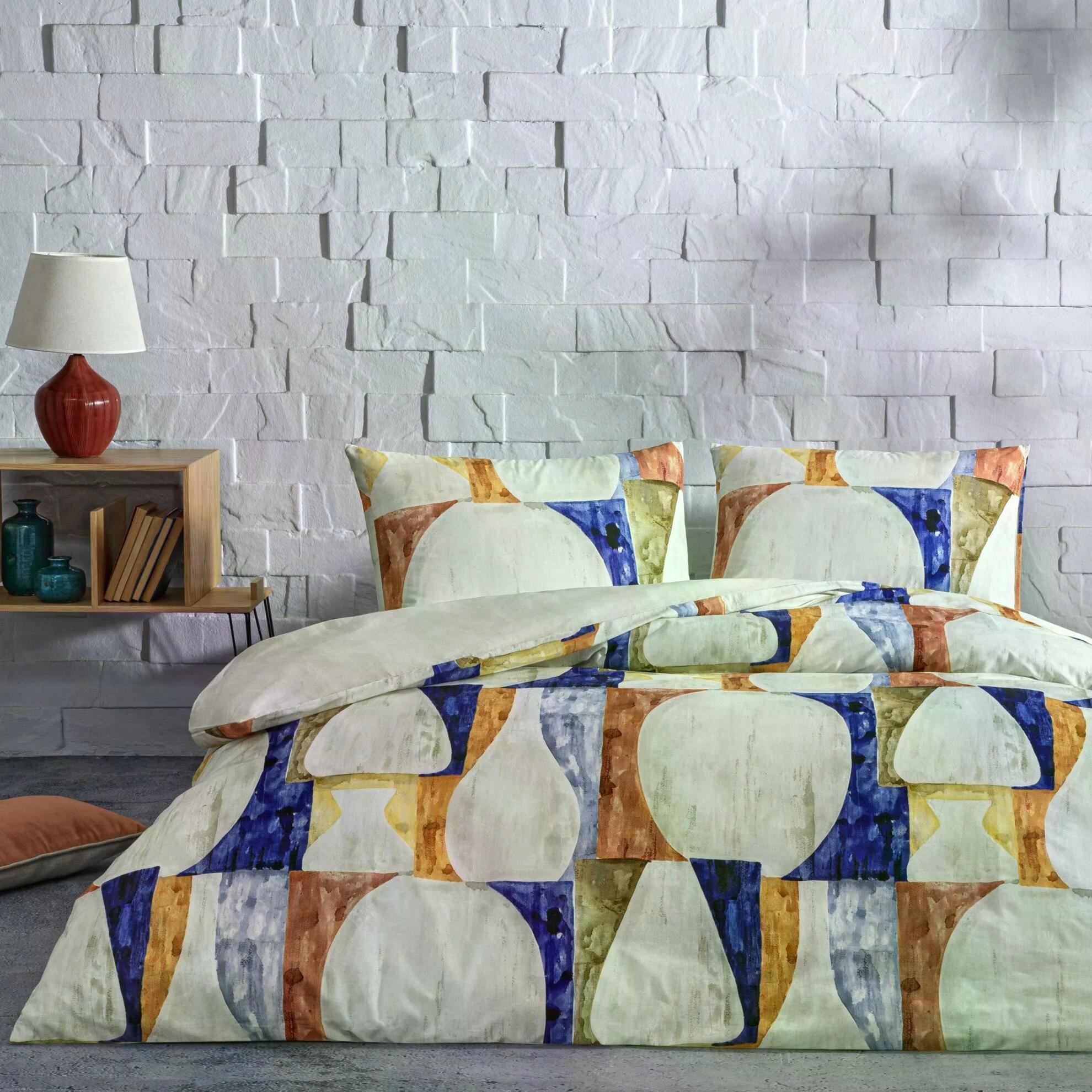 Taç 3518 Çift Kişilik Nevresim Takımı Axel MaviNEVRESİM TAKIMI Ç.K