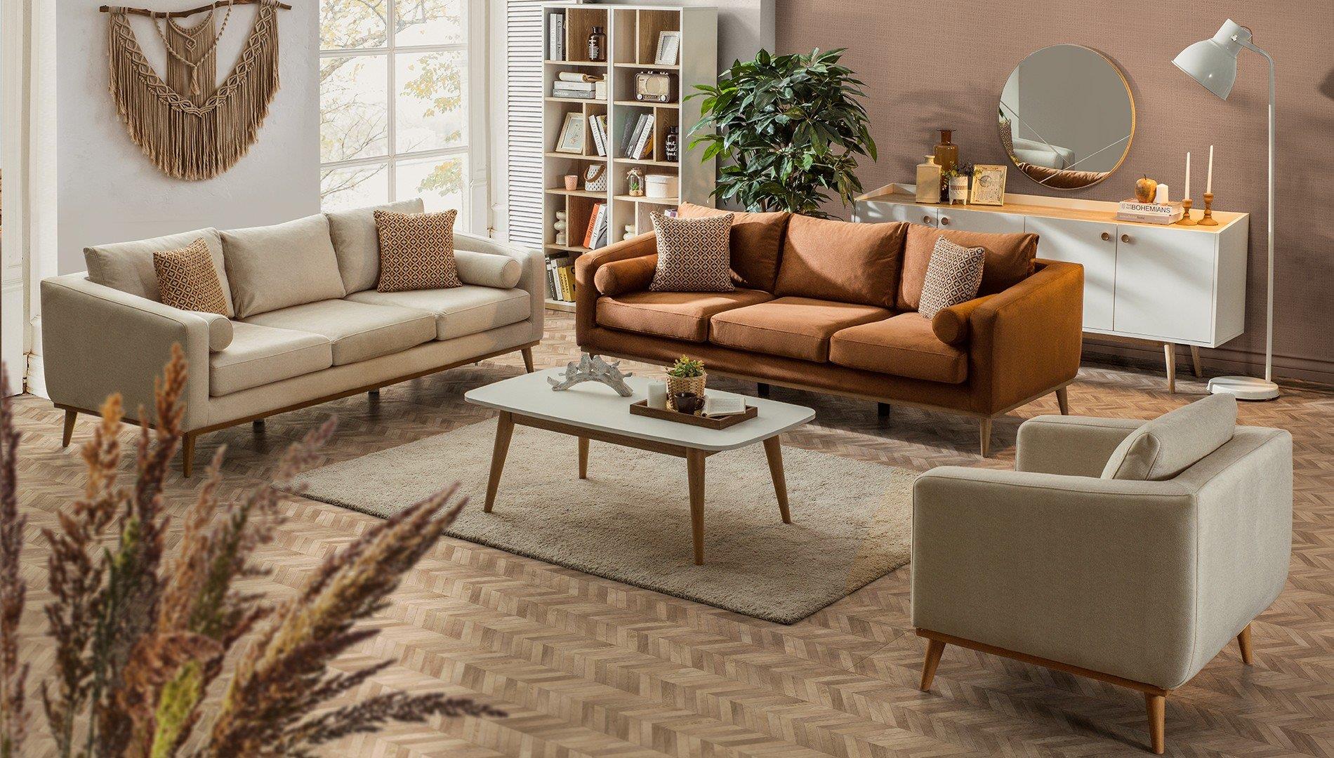 GALA BOHEM 3+3+1 KOLTUK TAKIMIModern Koltuk Takımı