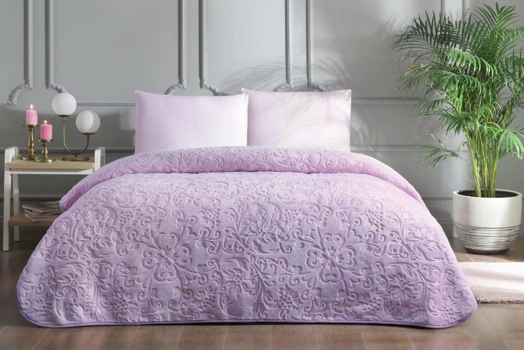 Özdilek Trendy Art Deco Tek Kişilik Battaniye - LavantaBattaniye