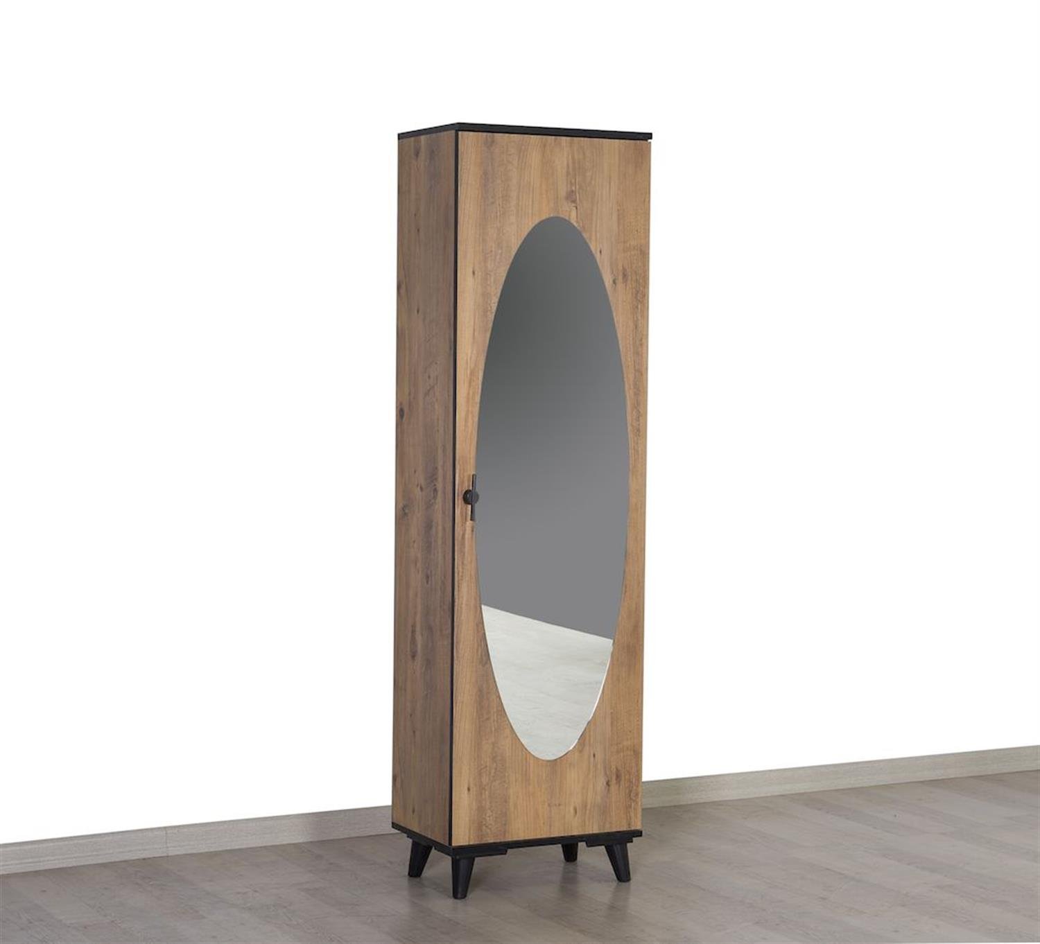 Kzn Güney Km.16.017 Aynalı Raflı Portmanto-Atlantik ÇamPortmanto