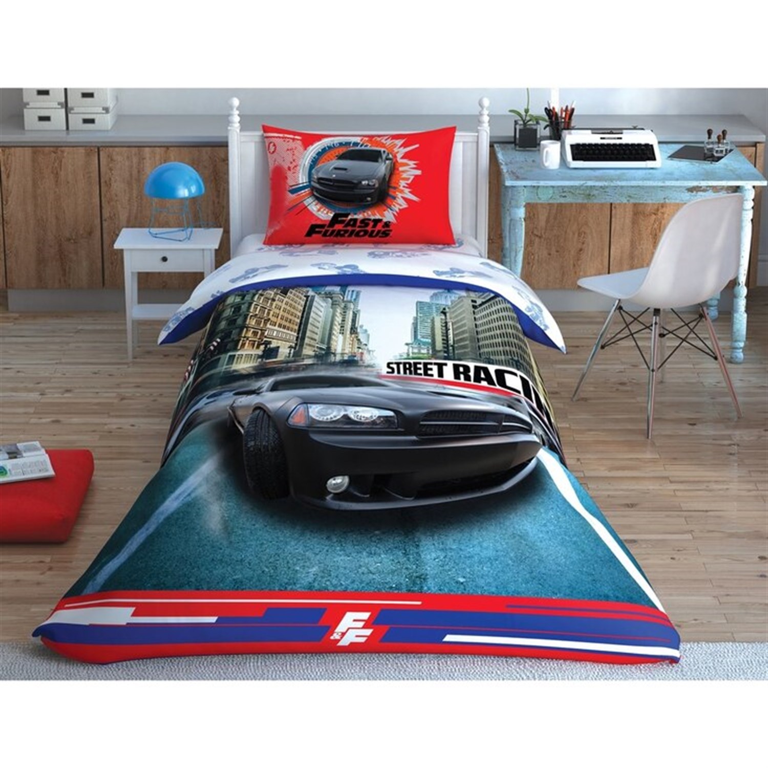 Taç 3607 Lisanslı Nevresim Tkm Fast&FurıousNevresim Takımı