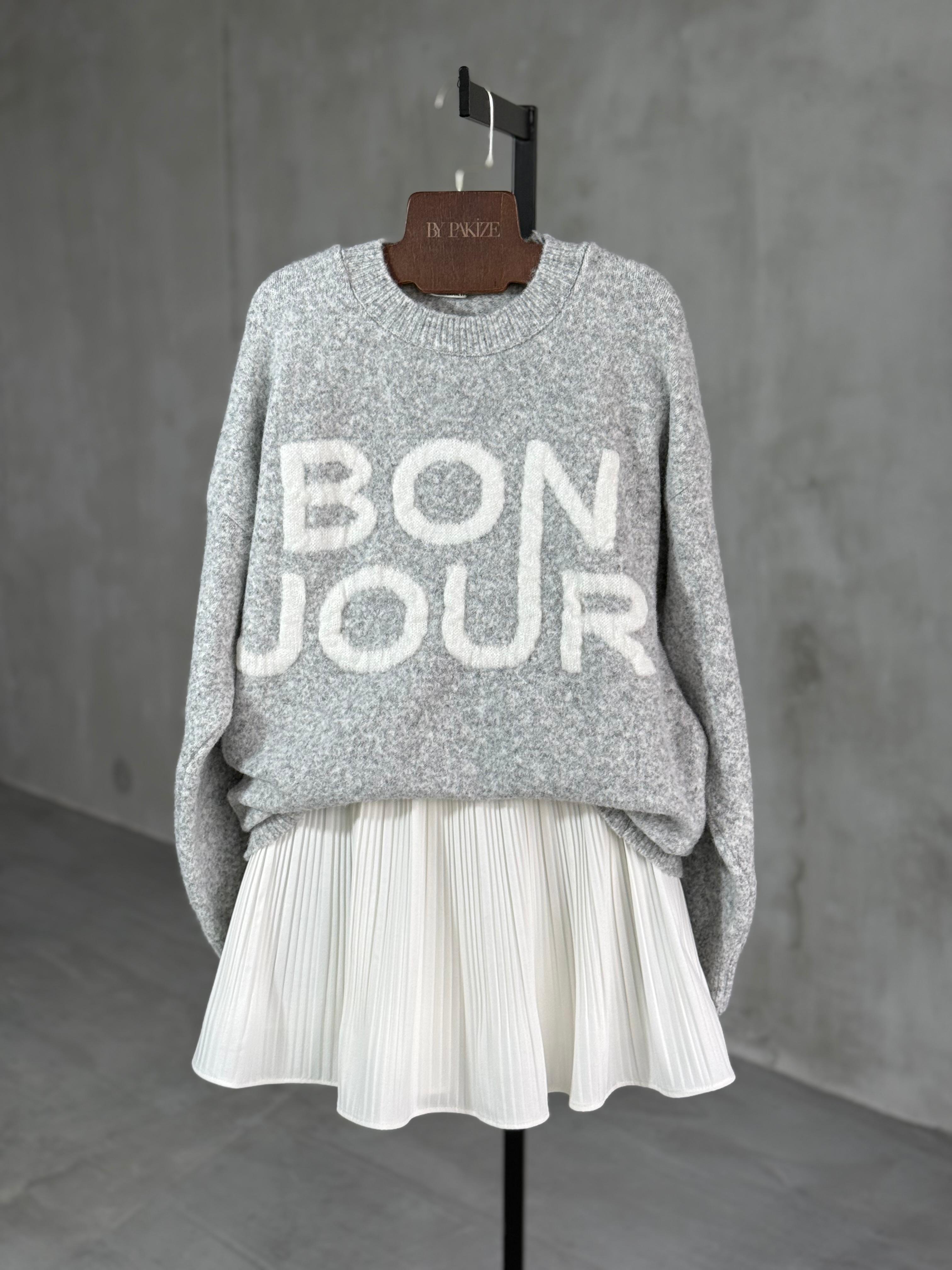 Bonjour Premium Soft Kazak (Gri)