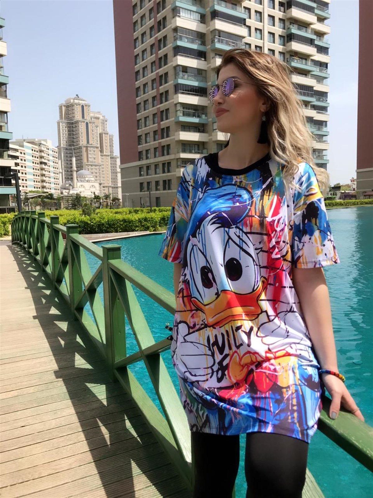 Donald Duck Tunik Elbise