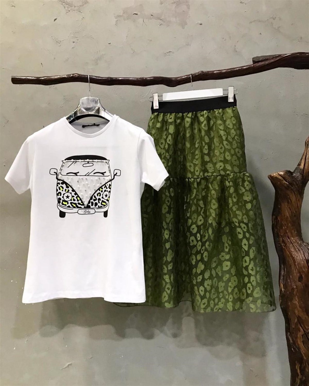 İnci Detaylı Basic Tshirt