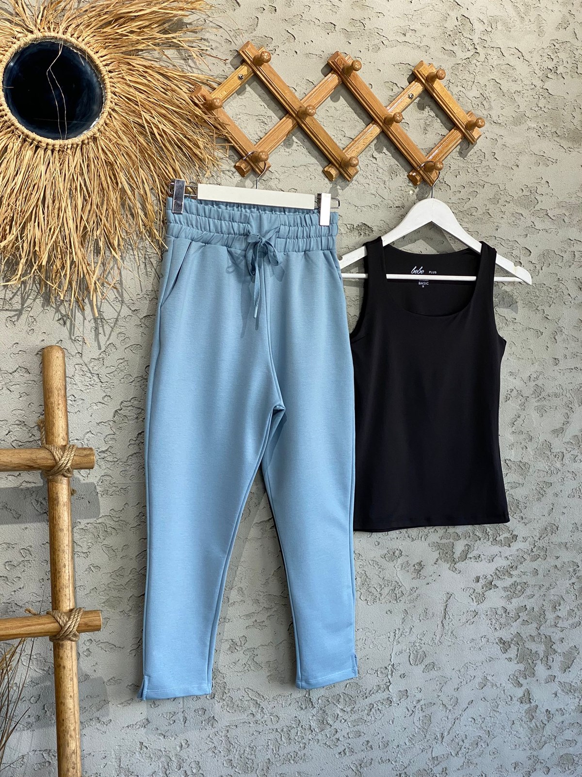 Jogger Pantolon (Mavi)
