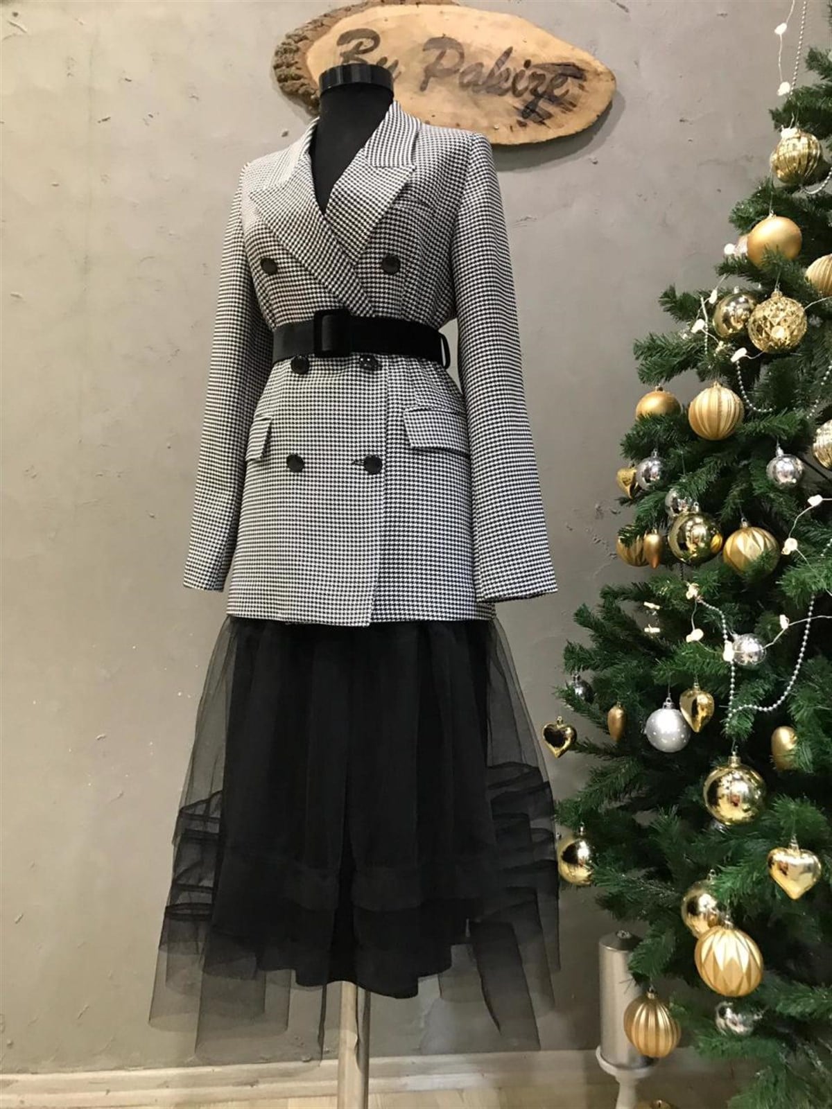 Kaşe Kumaş Blazer Ceket