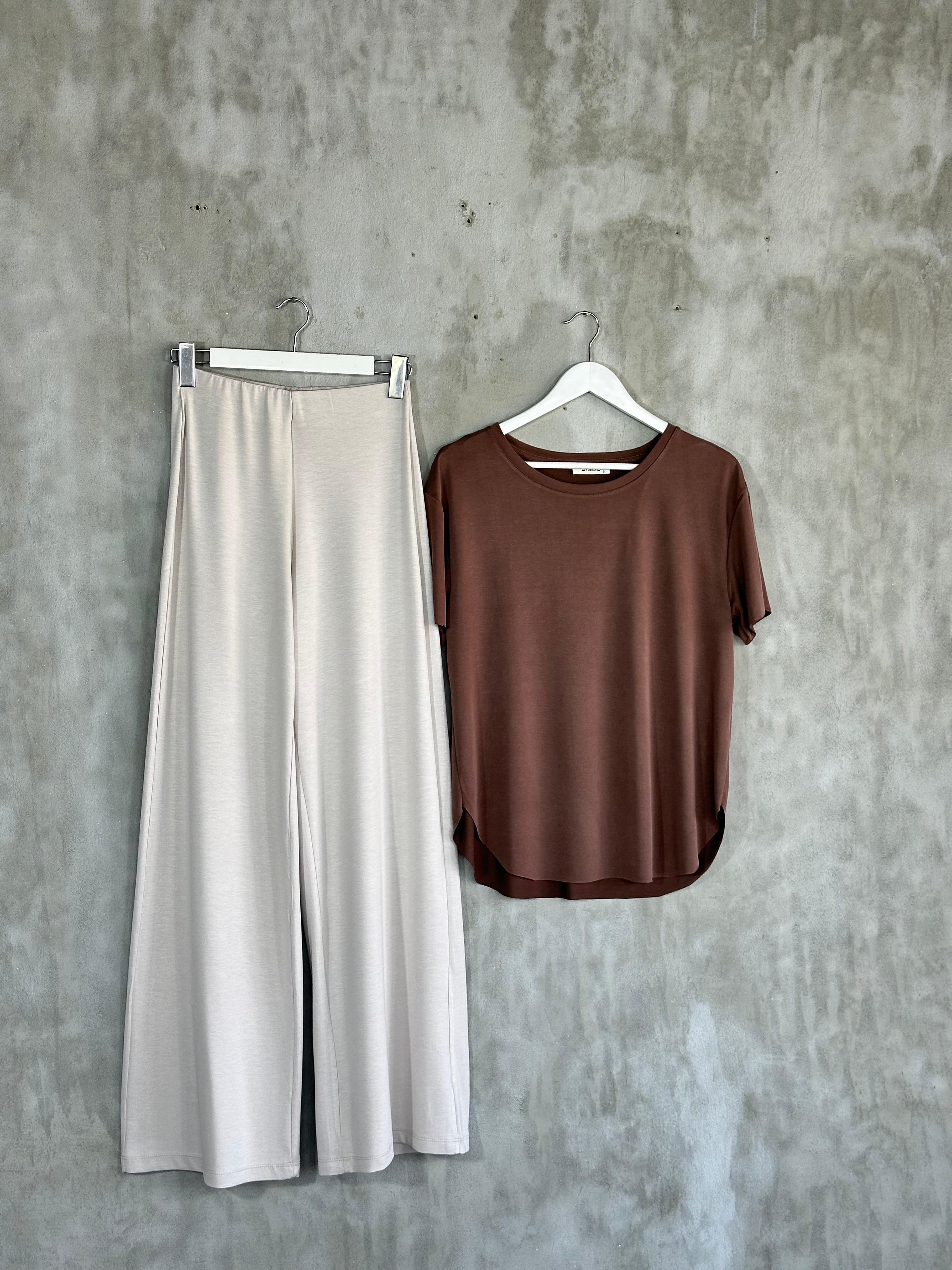 Premium Kalite Oysh Kumaş Pantolon (Bej)