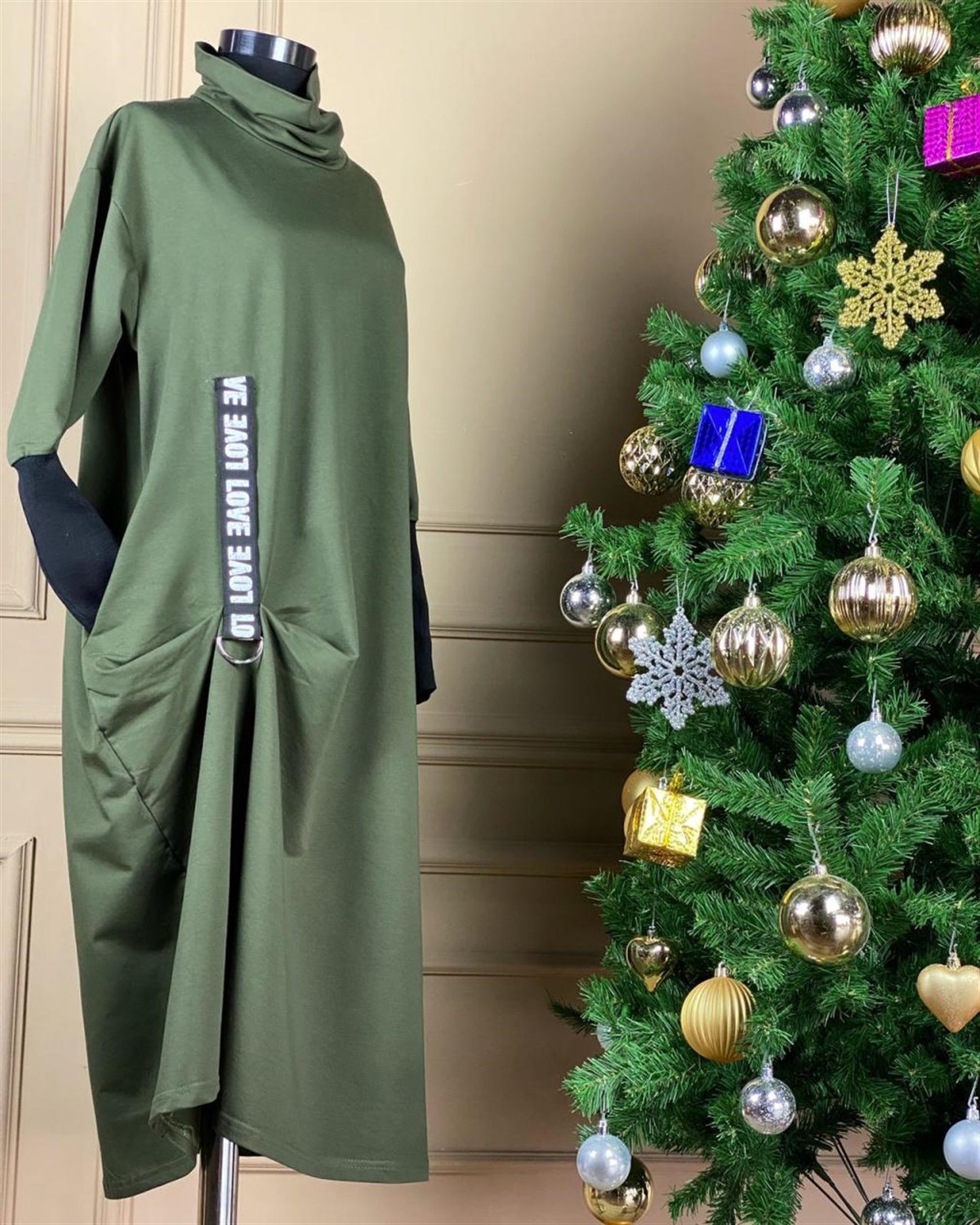 Salaş Model Tasarım Elbise (HAKİ)