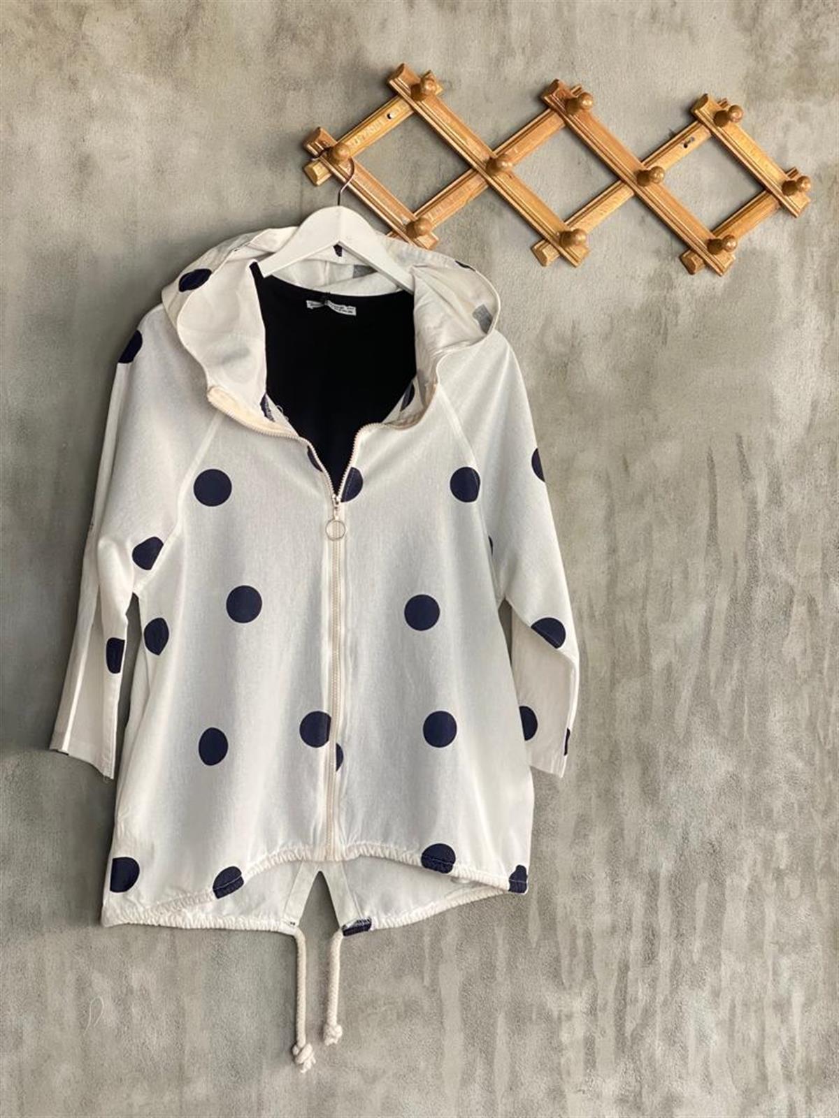 Tasarım Model Puantiyeli Ceket (Siyah)