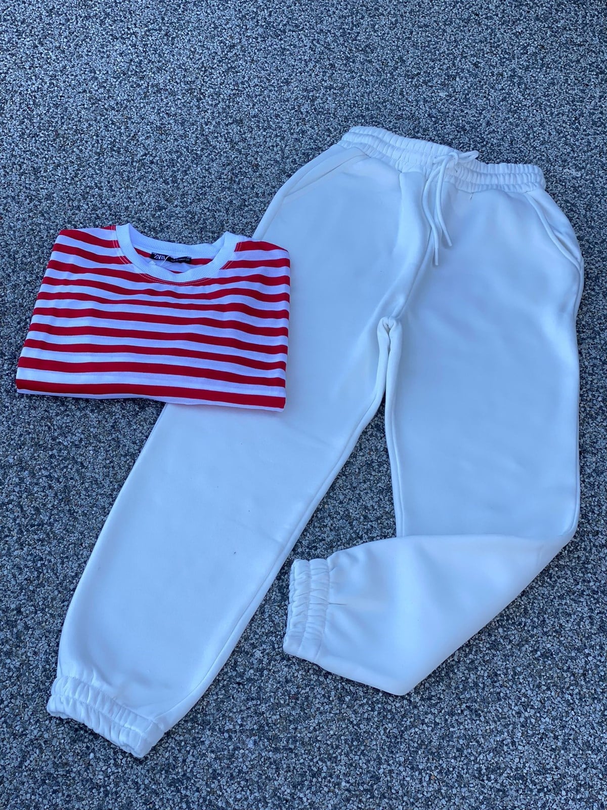 Yumuşak Dokulu Joggıng Pantolon (Siyah)