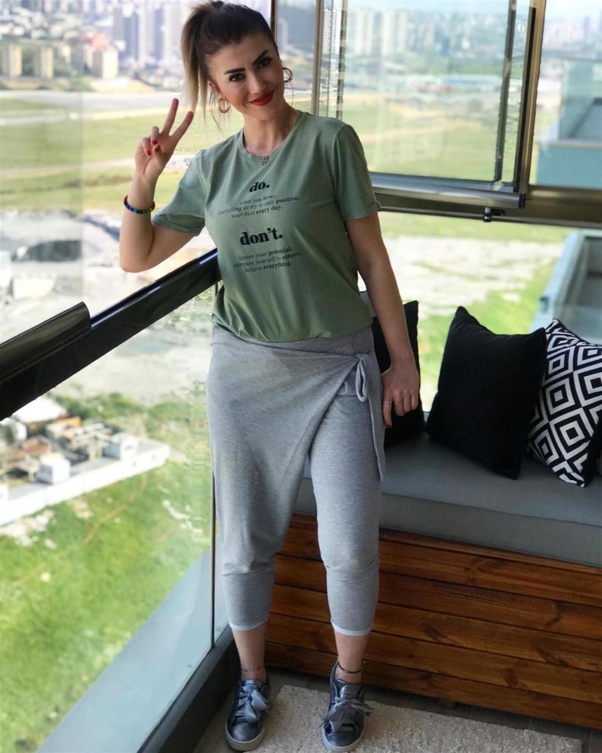 Zarf Model Penye Eşofman Pantolon (GRİ)