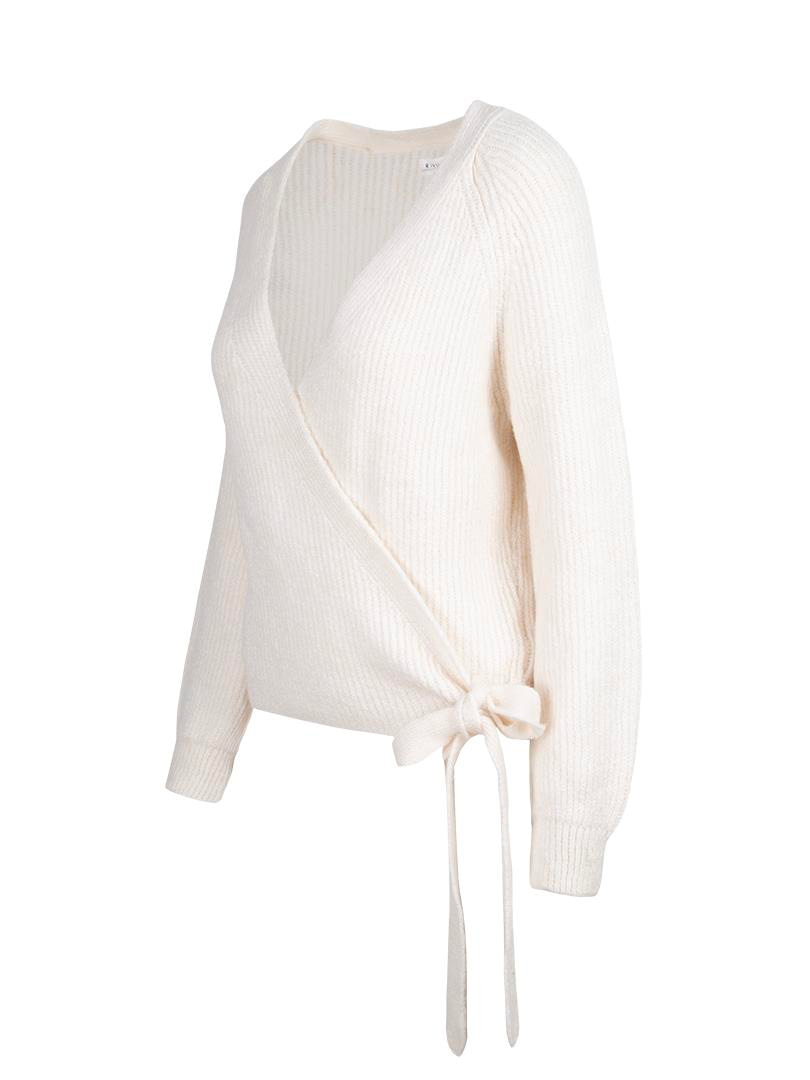 23FW113008 KRUVAZE KAPAMALI TRİKO HIRKA