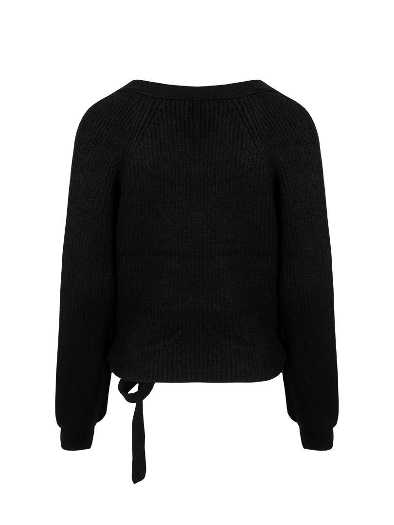 23FW113008 KRUVAZE KAPAMALI TRİKO HIRKA