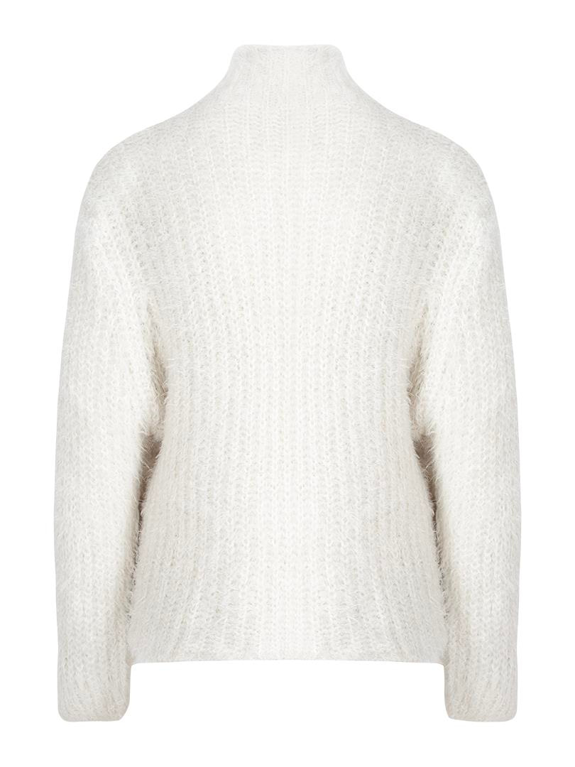 23FW113010 SAKALLI TRİKO OVERSIZE KAZAK
