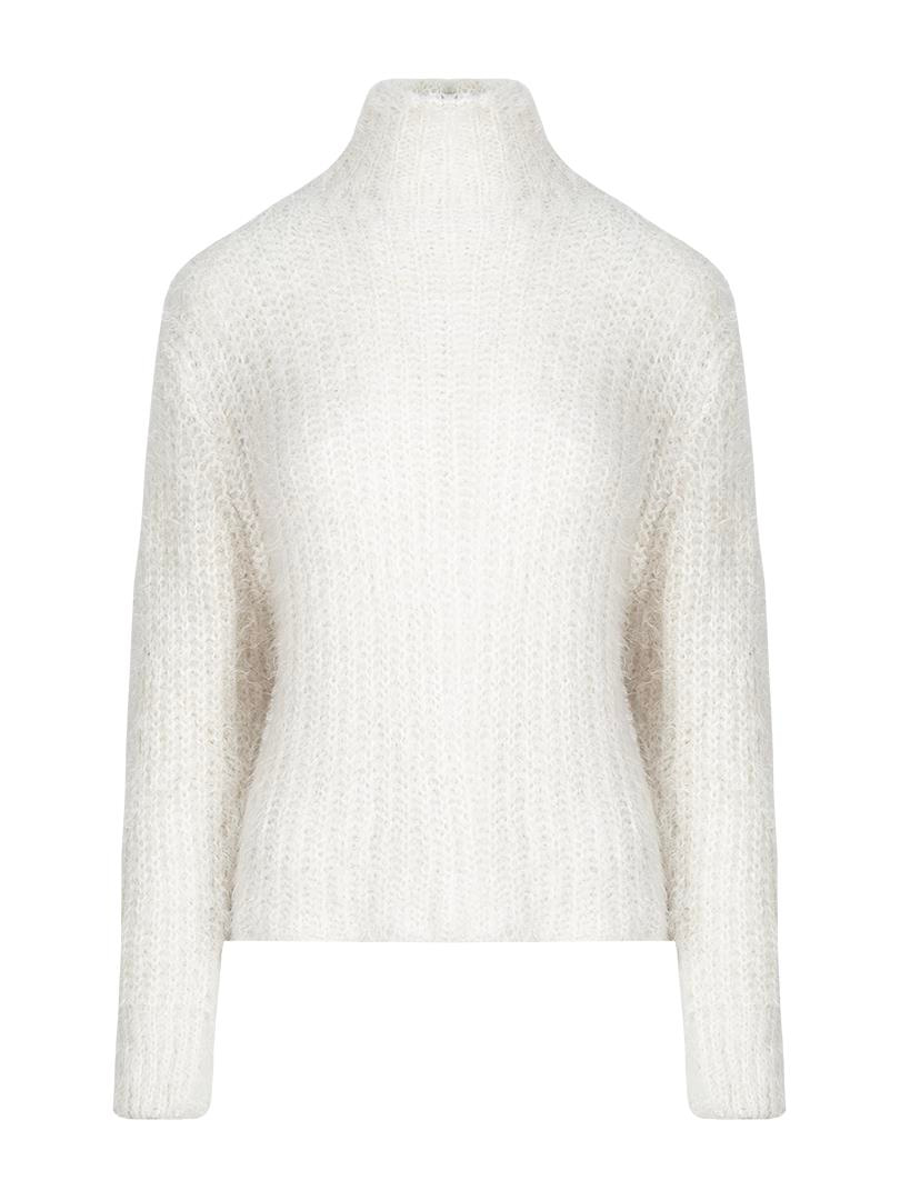 23FW113010 SAKALLI TRİKO OVERSIZE KAZAK
