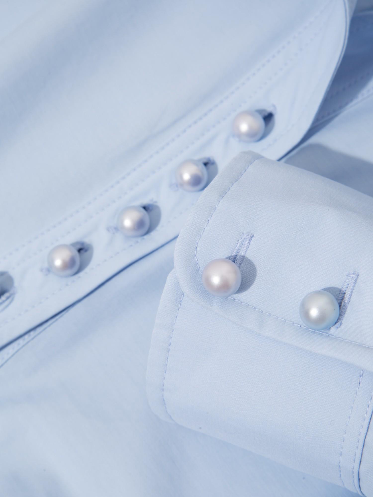 24SS101001 OVERSIZE DÖKÜMLÜ AÇIK YAKA KOTON  GÖMLEK Kategorisiz Modelleri