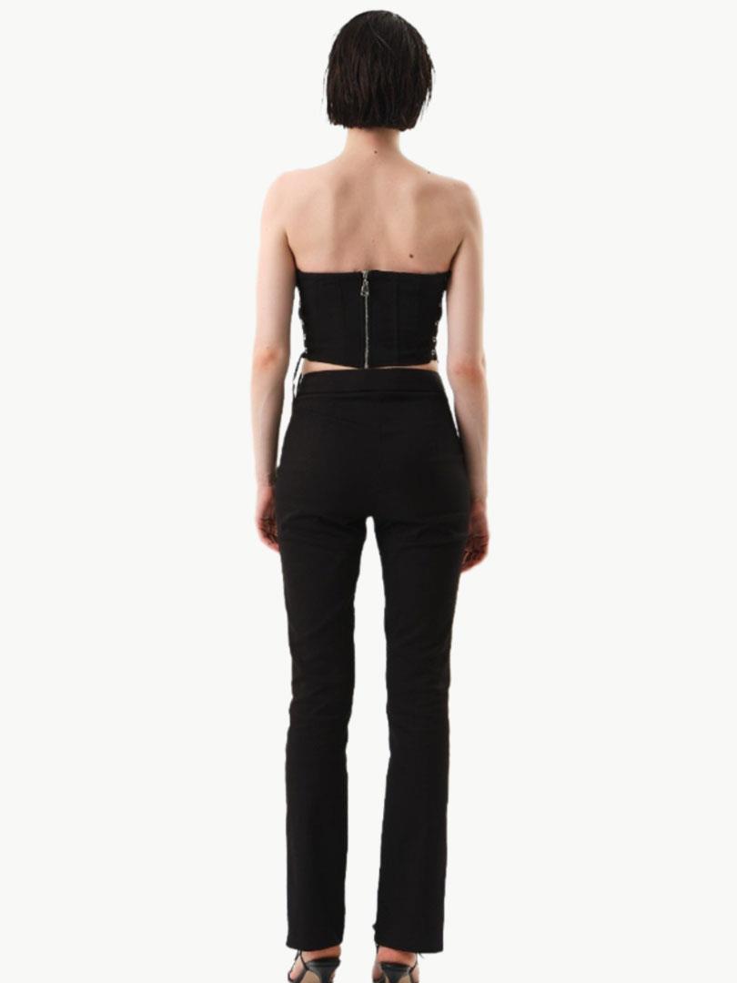 24SS109015 TW3-674 BAĞCIK DETAYLI FERMUATLI BÜSTİYER Kategorisiz Modelleri