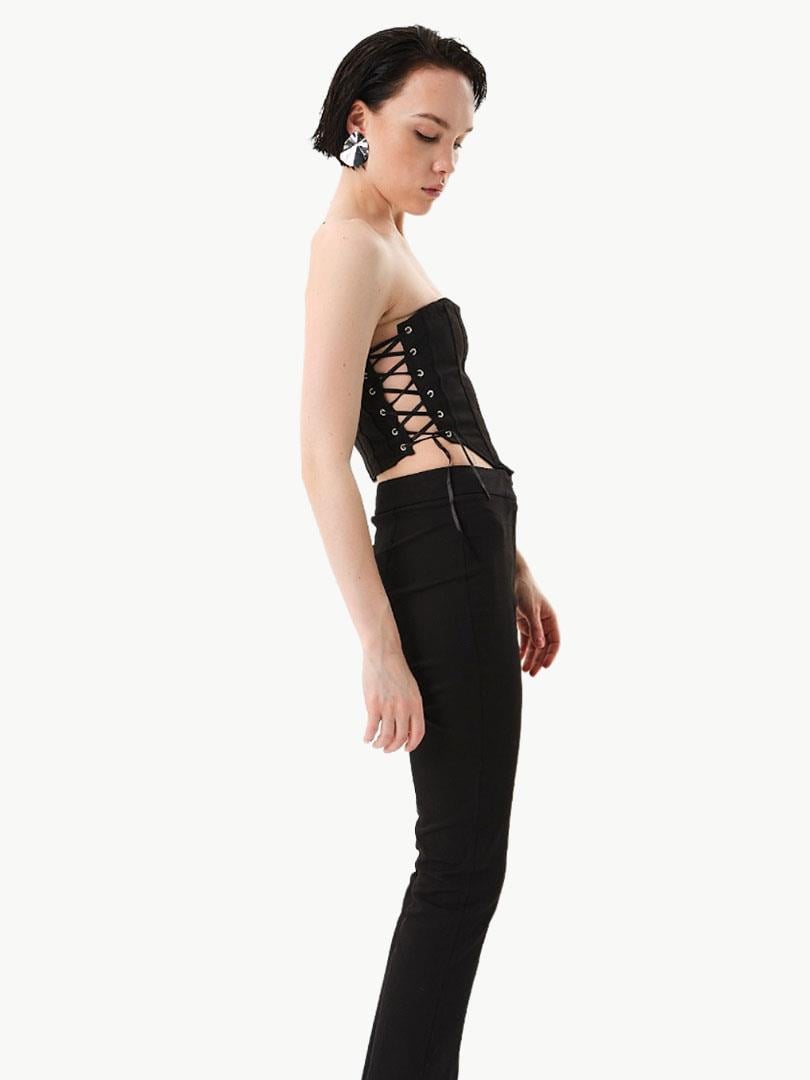 24SS109015 TW3-674 BAĞCIK DETAYLI FERMUATLI BÜSTİYER Kategorisiz Modelleri