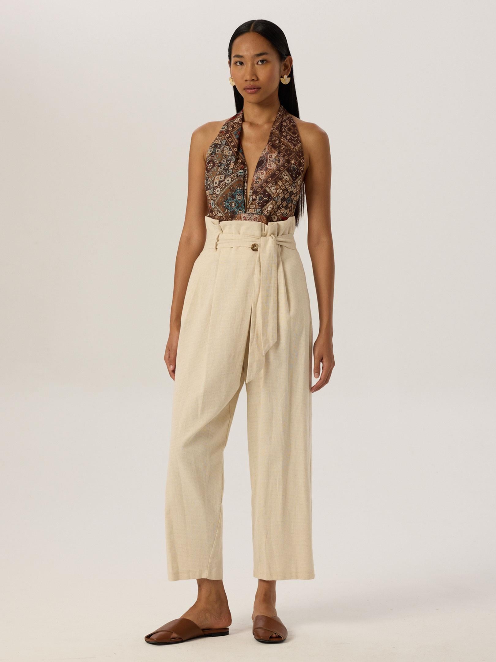 24SS109029 DERİN DEKOLTELİ BOHEMIAN DESENLİ BODY Kategorisiz Modelleri