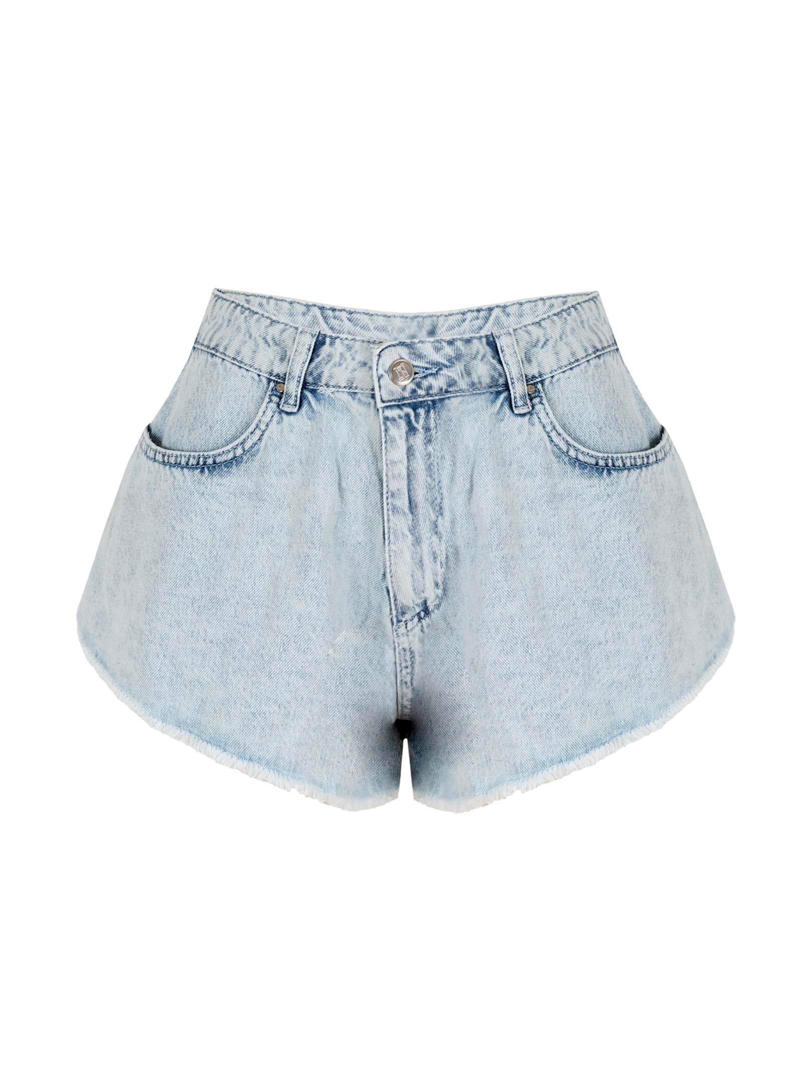 9265-4 PÜSKÜL DETAYLI STRAIGHT FIT ŞORT Kategorisiz Modelleri