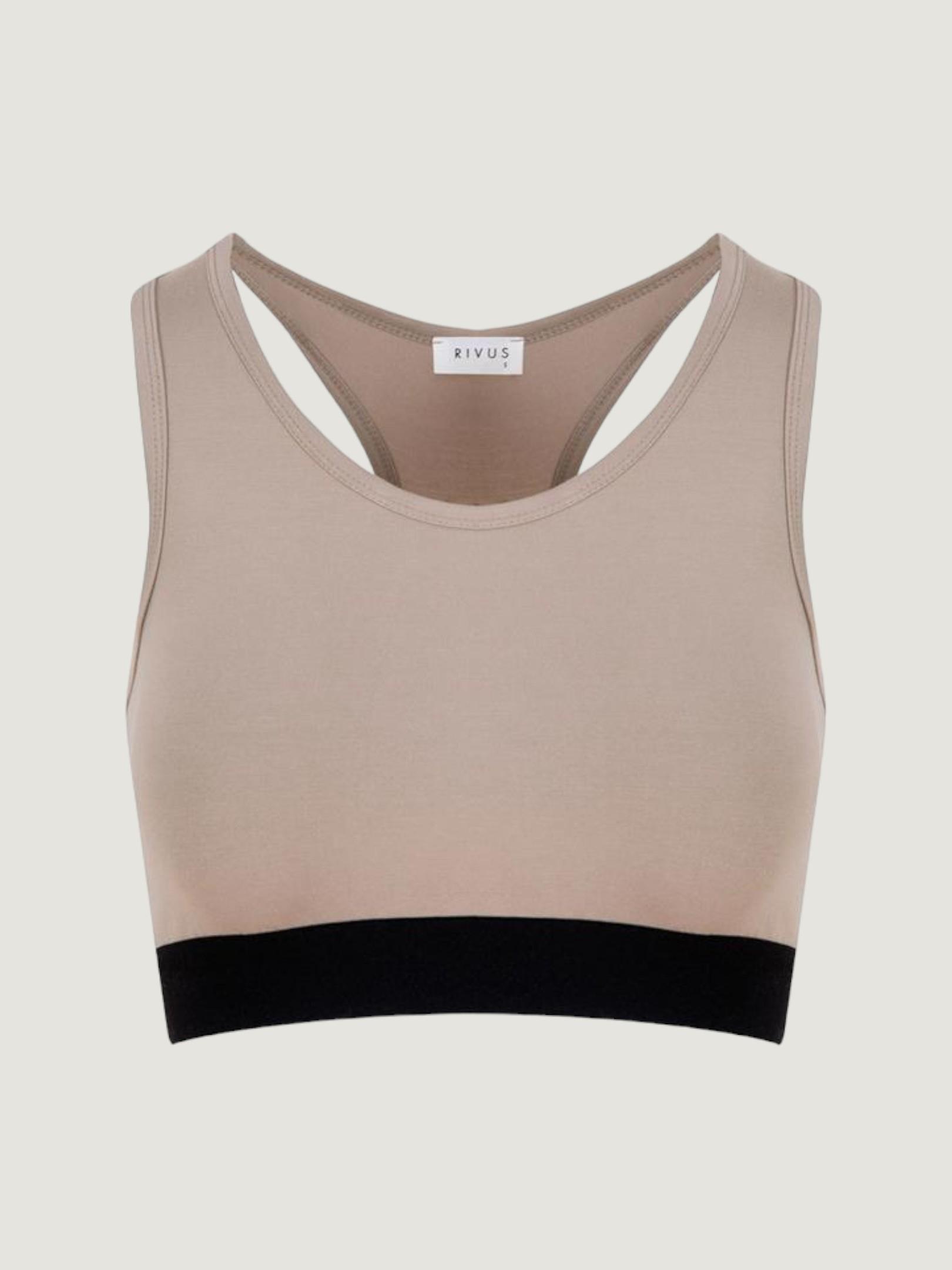 Altı Lastikli Yüzücü Sırt Spor Bralet - Bej Body Modelleri