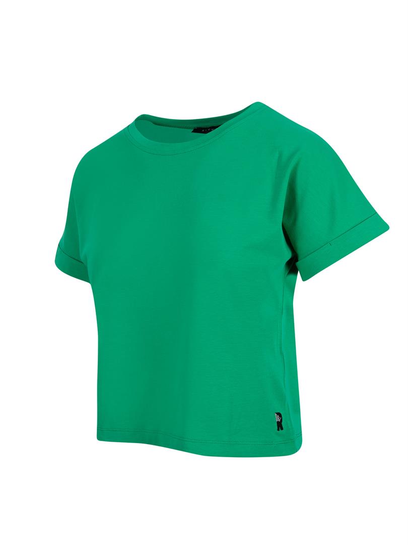 ATTACUS Bisiklet Yaka Basic Tişört - Yeşil