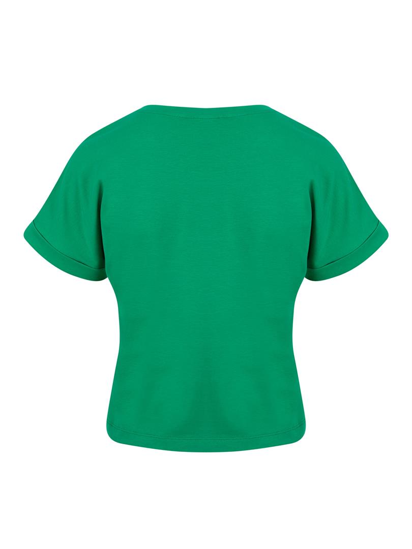 ATTACUS Bisiklet Yaka Basic Tişört - Yeşil
