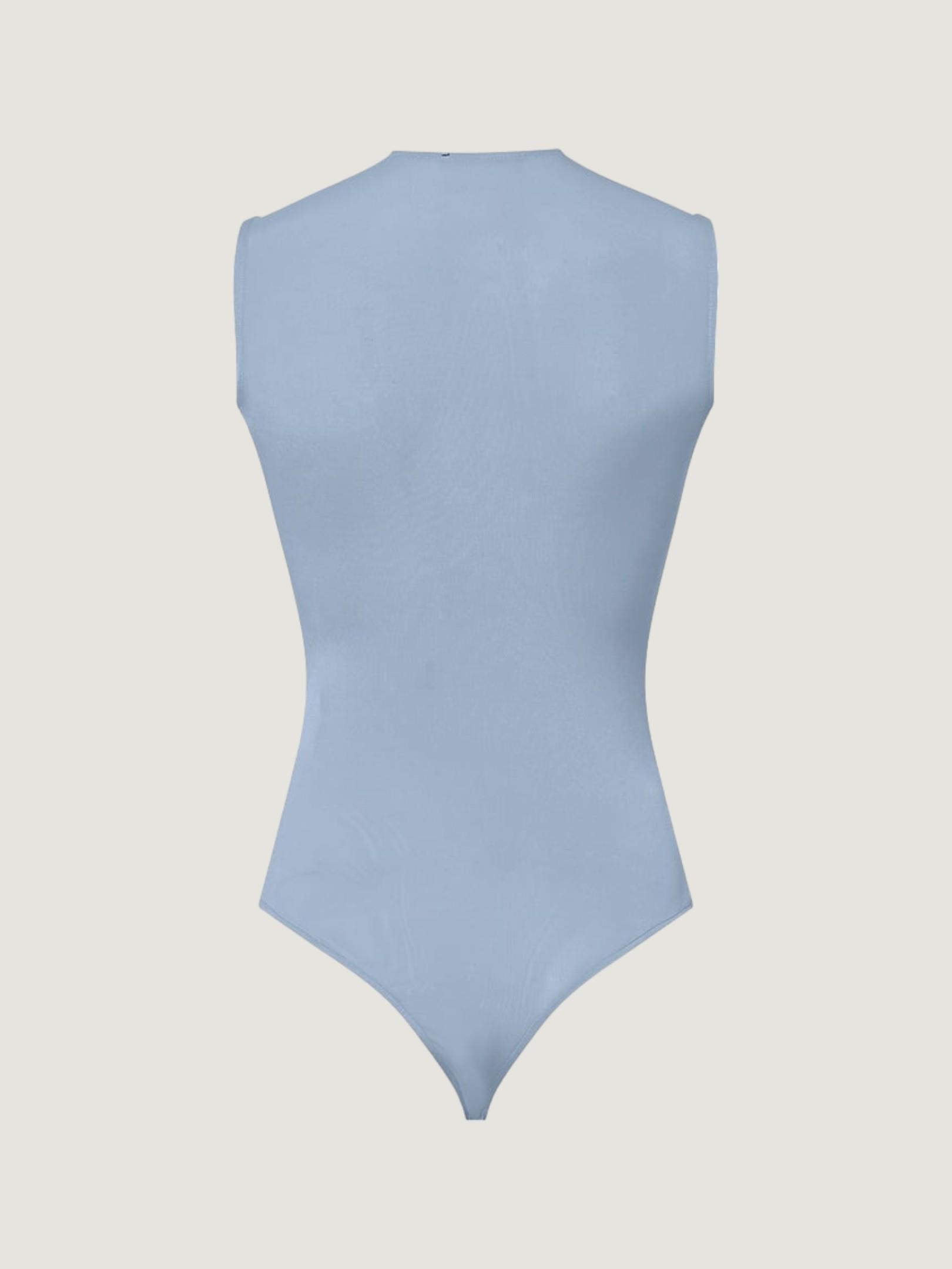 Çıtçıtlı Kolsuz İkonik Body - Mavi Body Modelleri