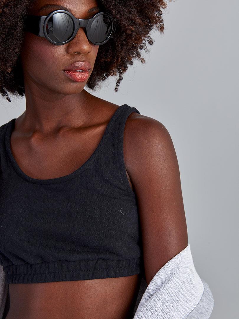 Crop Penye Beli Lastikli Atlet Body & Bluz Modelleri