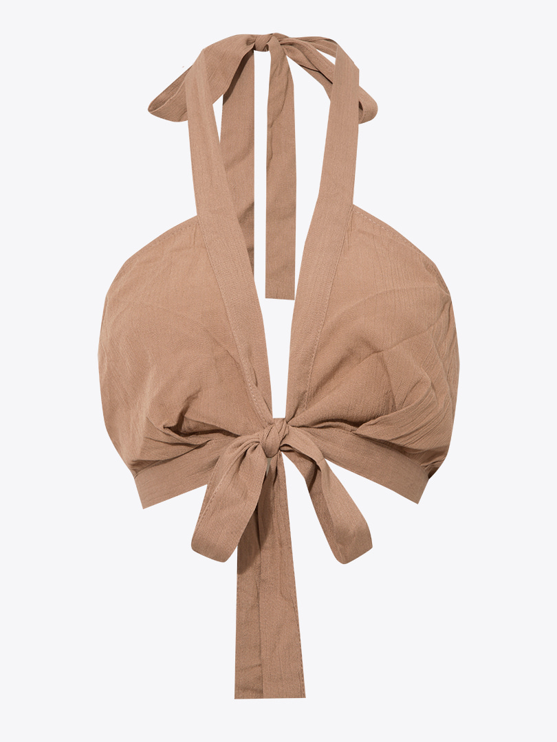 Crop Top - Camel