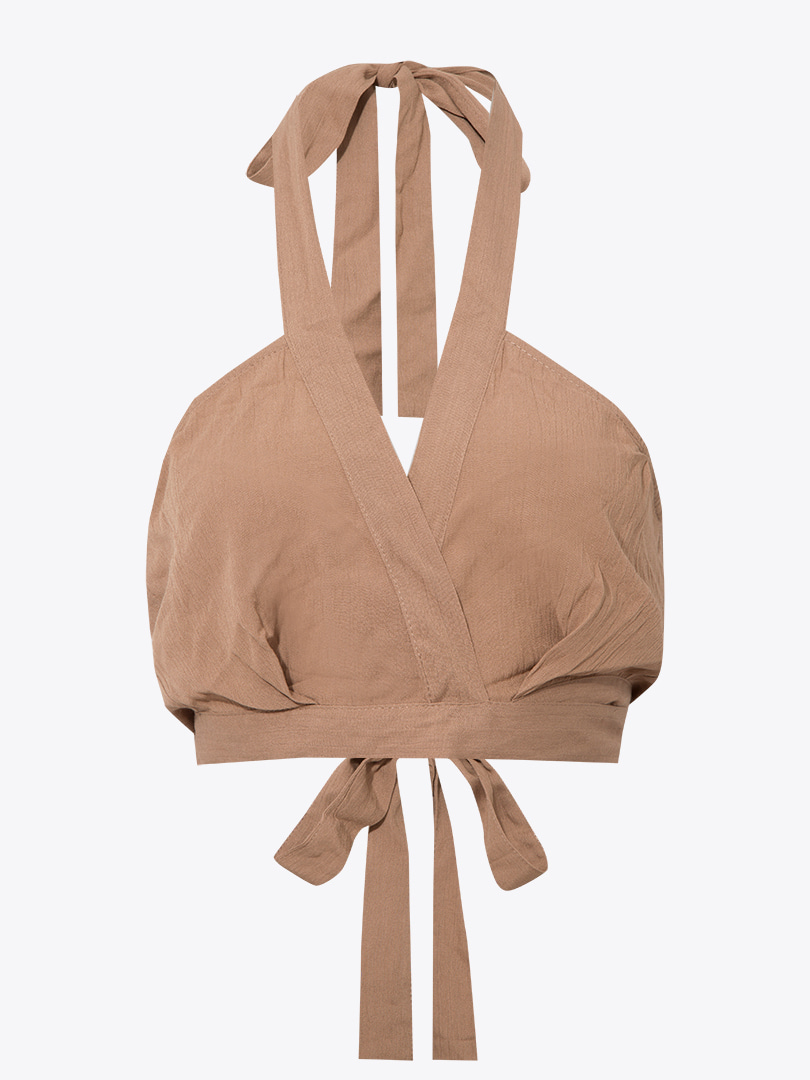 Crop Top - Camel
