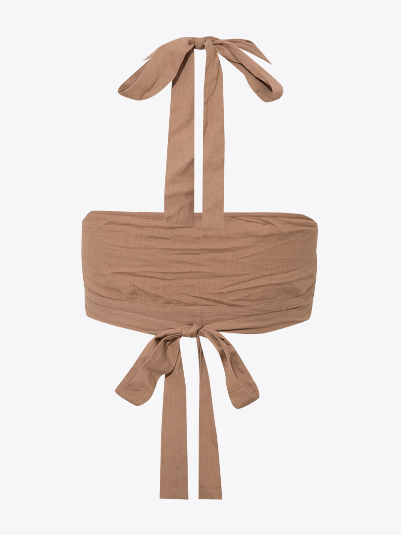 Crop Top - Camel