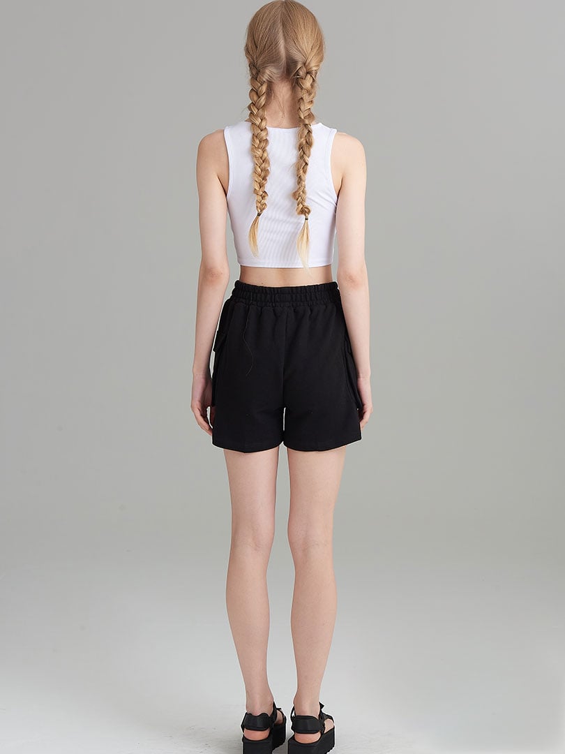 Detaylı Kaşkorse Crop Atlet