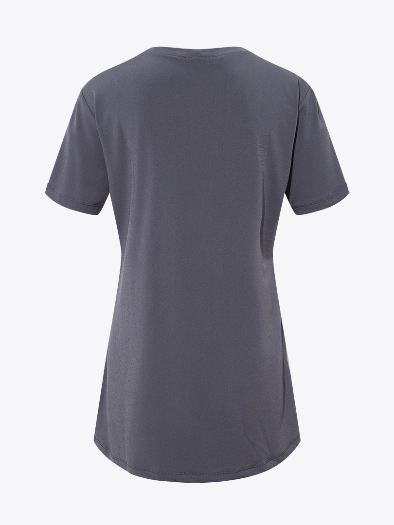 Halka Detaylı T-shirt - Antrasit