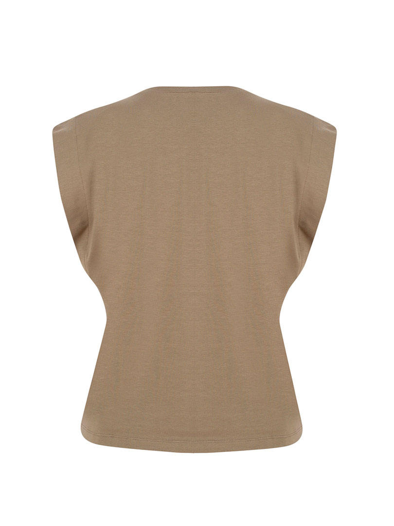 HELIANTHUS Vatkalı T-shirt - Haki
