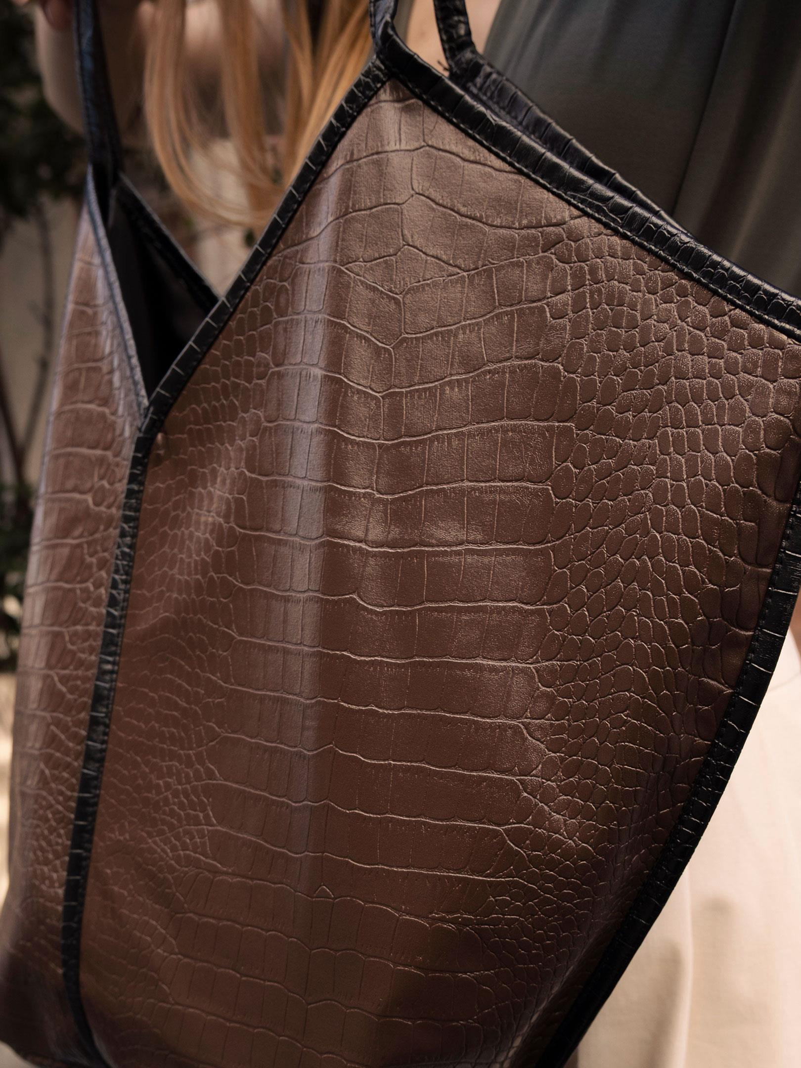 Kadın, Bayan Form Croco Tote Çanta Kategorisiz Modelleri