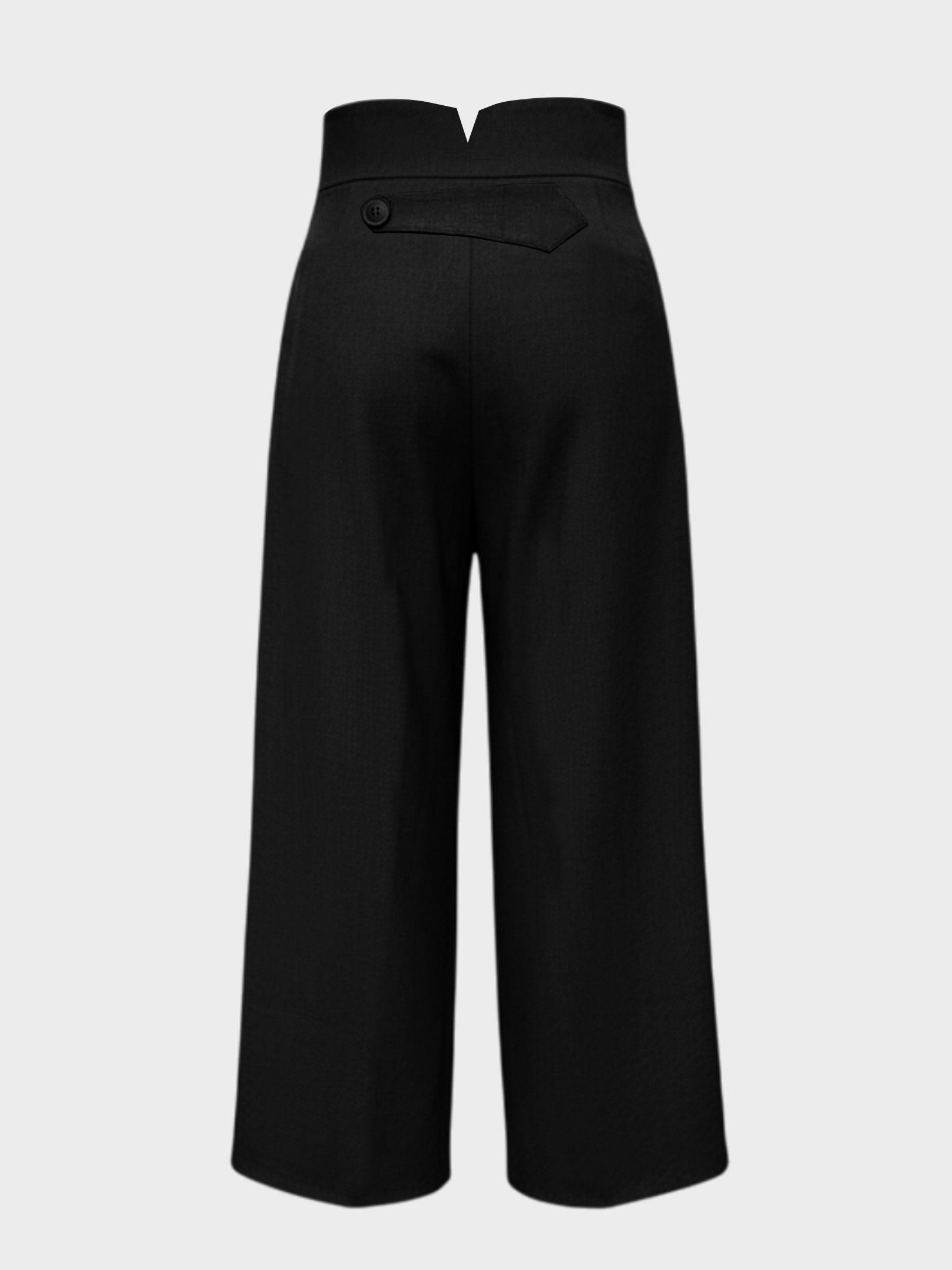 Kadın, Bayan Ultra Yüksek Bel Culotte Pantolon Kategorisiz Modelleri
