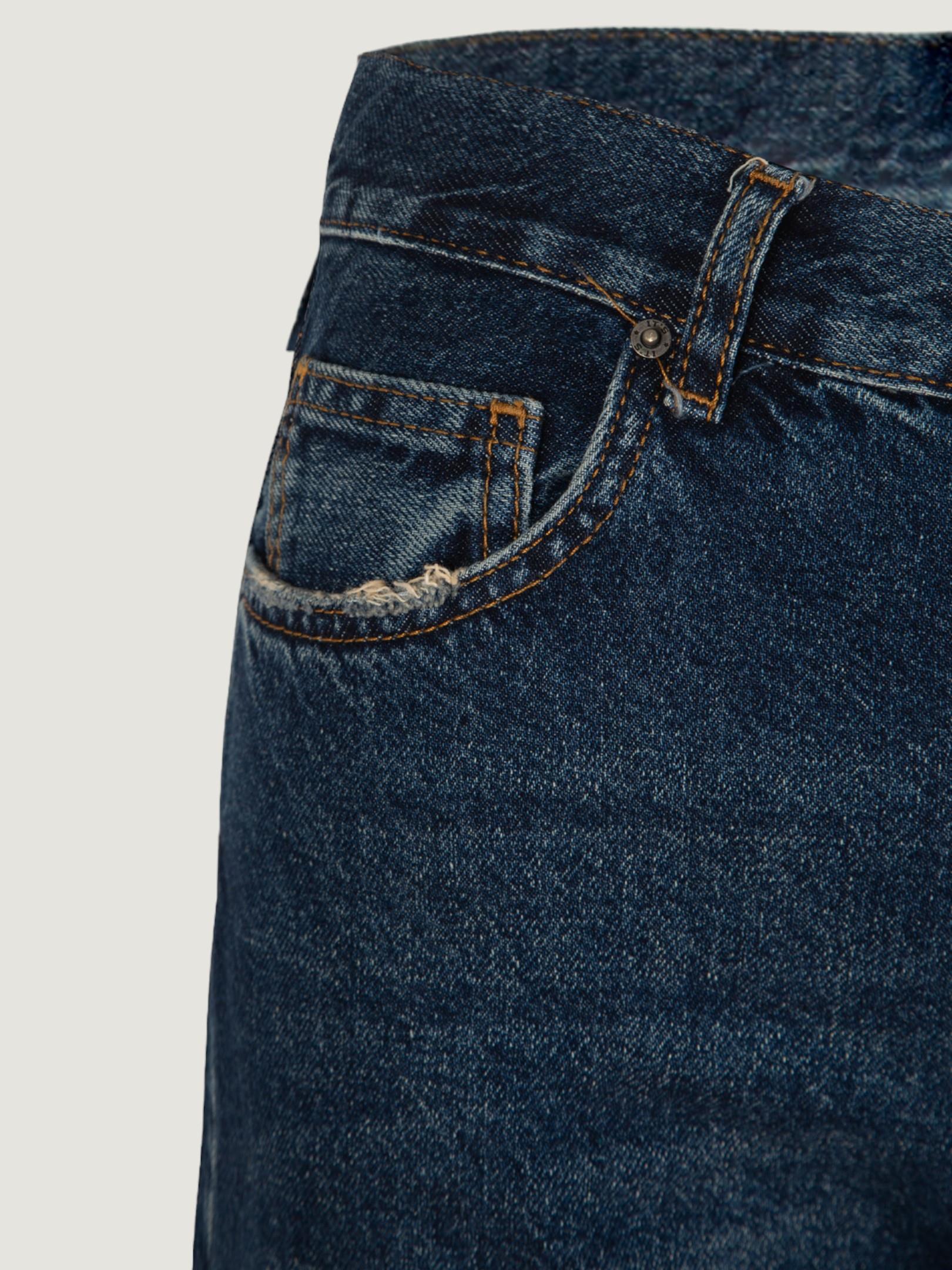 Loose Fit Jean Pantolon - Indigo Pantolon Modelleri