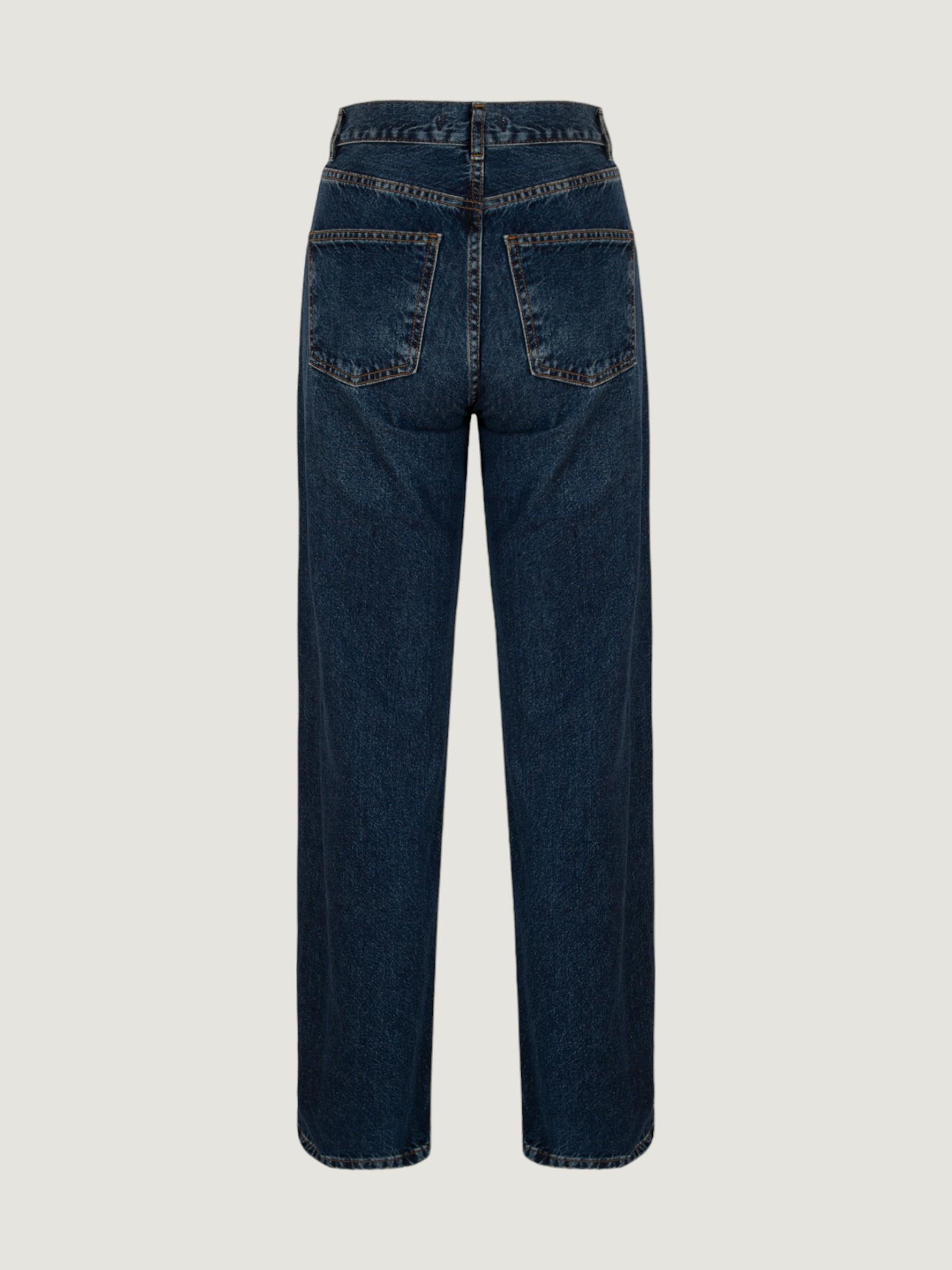 Loose Fit Jean Pantolon - Indigo Pantolon Modelleri