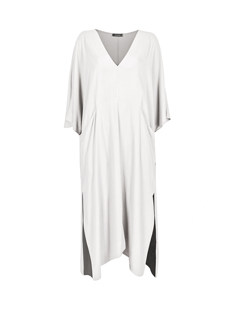 Loose Fit Pareo-Elbise - Beyaz