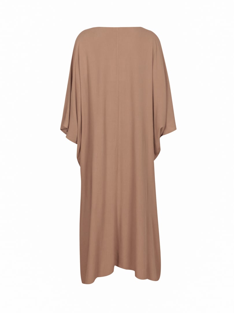 Loose Fit Pareo-Elbise - Camel