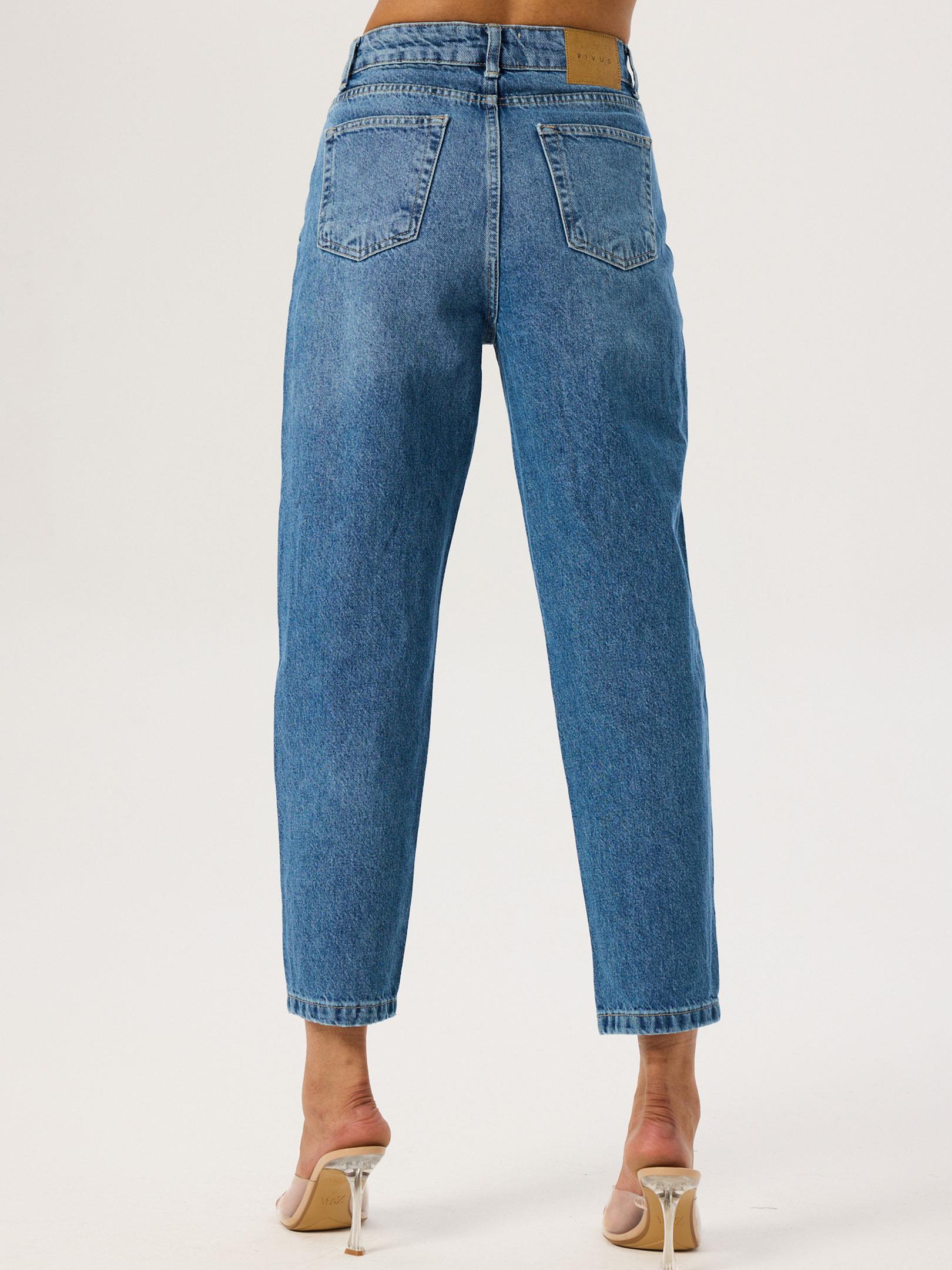 Mom Fit Jean Pantolon - Light Indigo Jean Modelleri