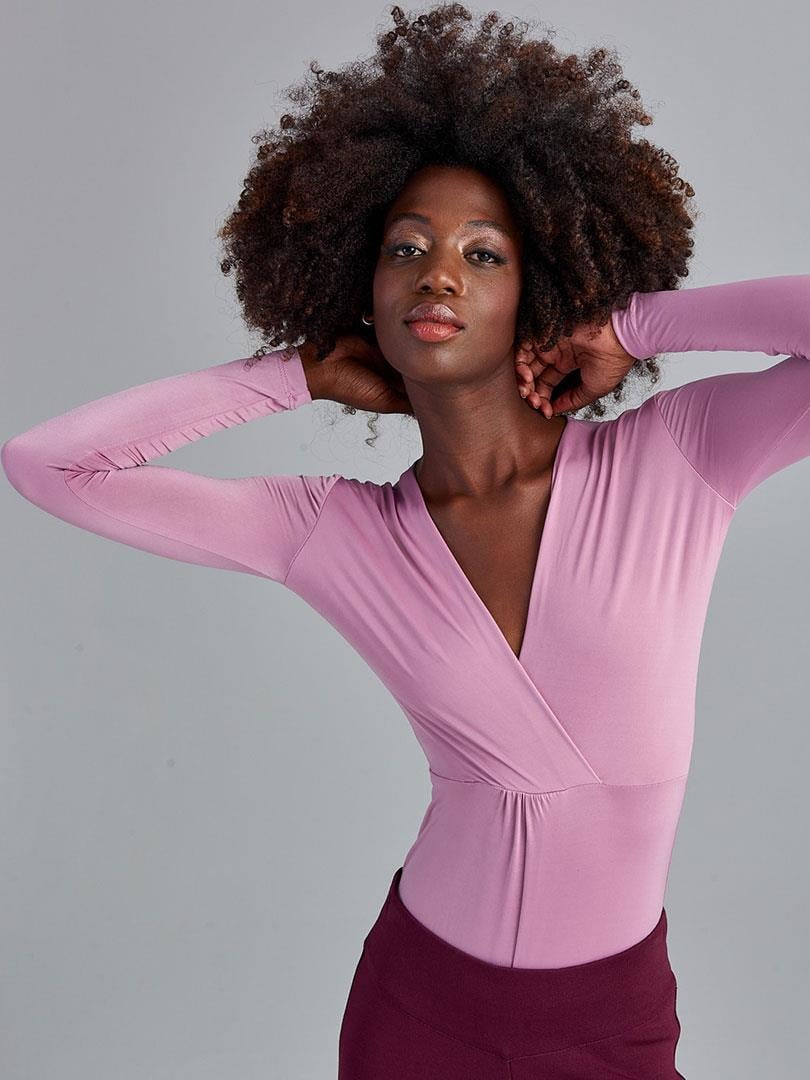 Önü Burgulu Alttan Çıtçıtlı Body - Pembe