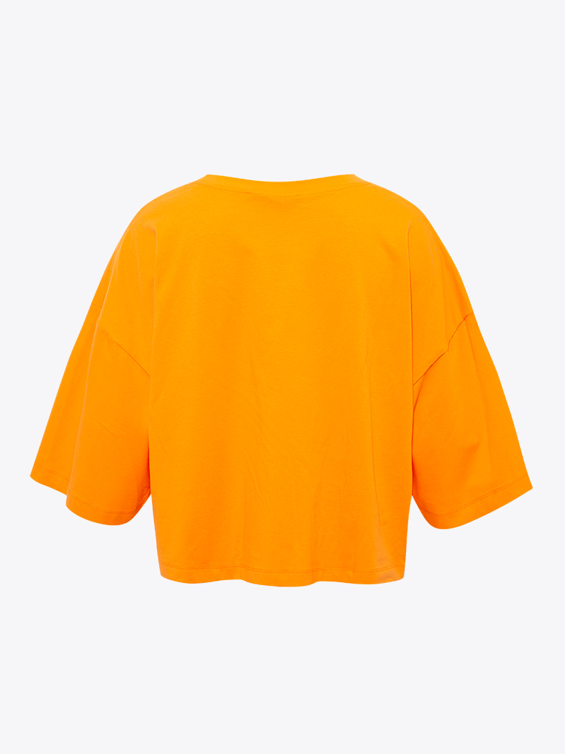 Oversize Crop T-shirt - Oranj