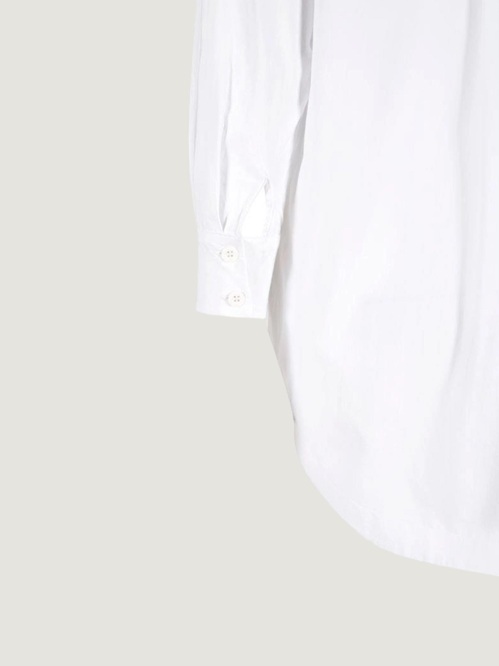 Oversize Kesim Koton Gömlek - Ekru Gömlek Modelleri