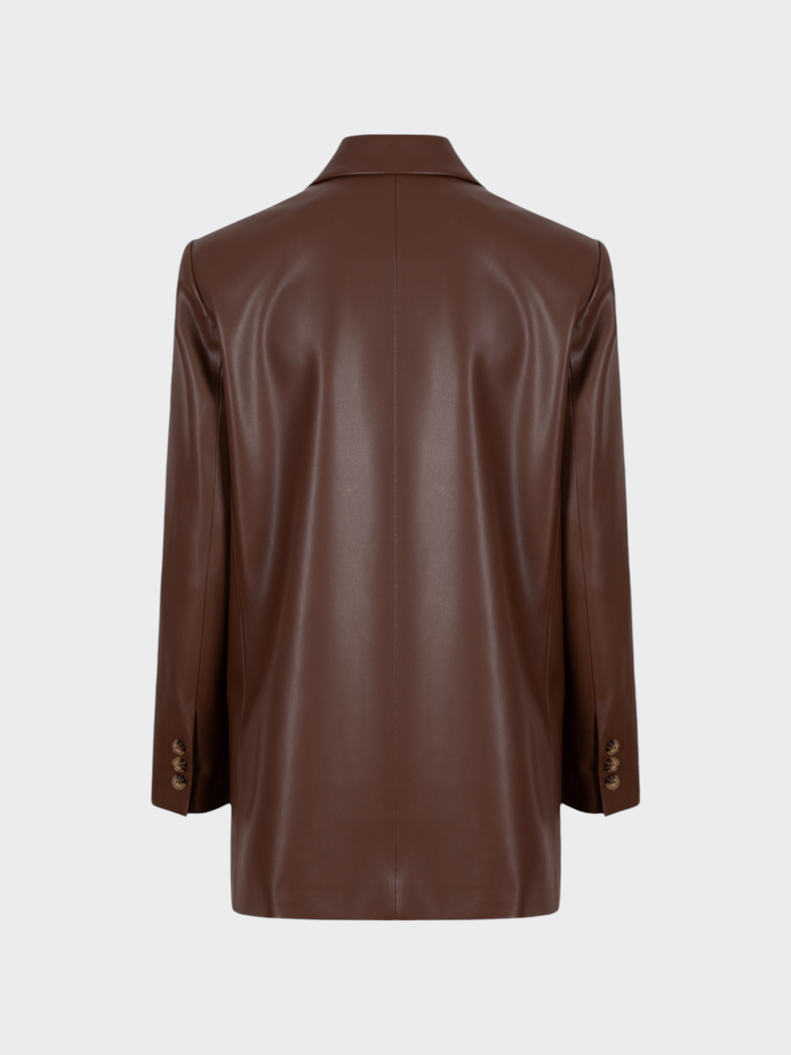 Oversize Kruvaze  Kesim Deri Ceket Kategorisiz Modelleri