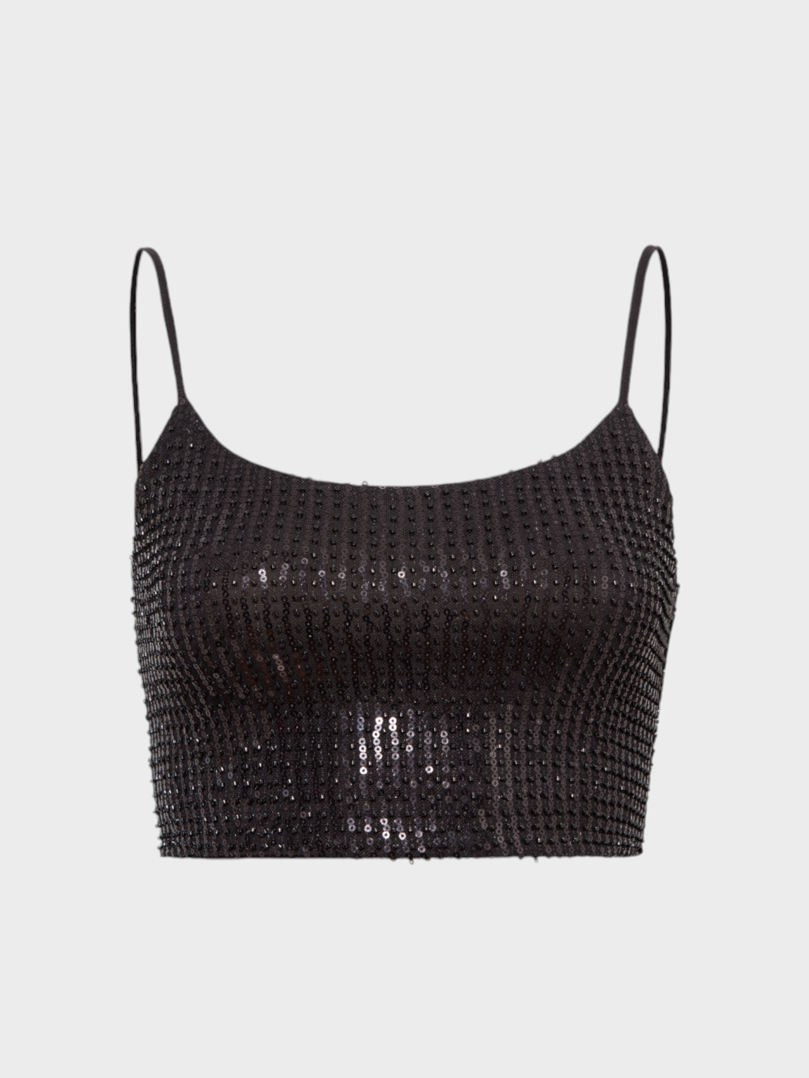 Payetli Crop Bluz Kategorisiz Modelleri