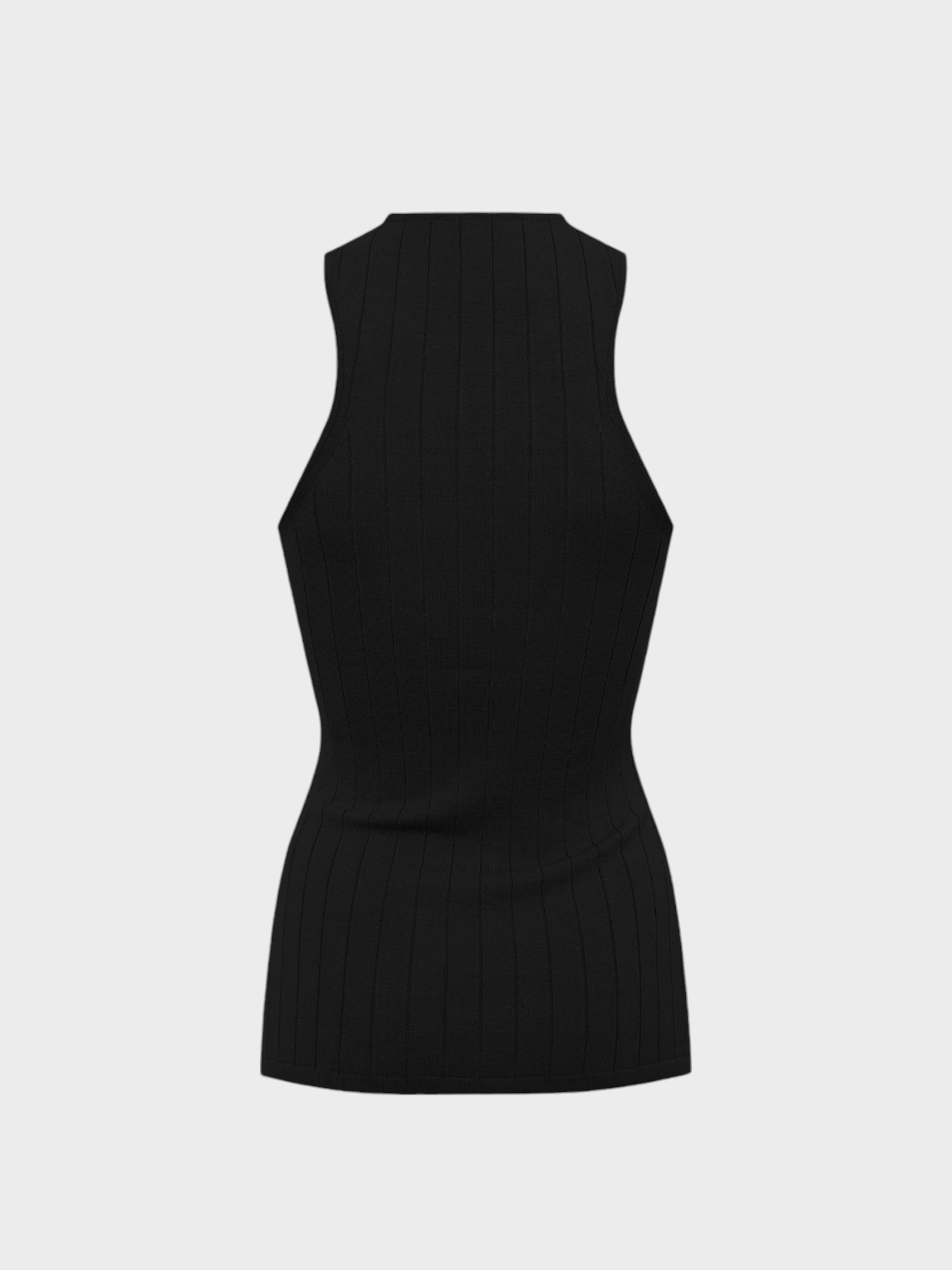 Sıfır Kollu Halter Yaka Örme Bluz Kategorisiz Modelleri