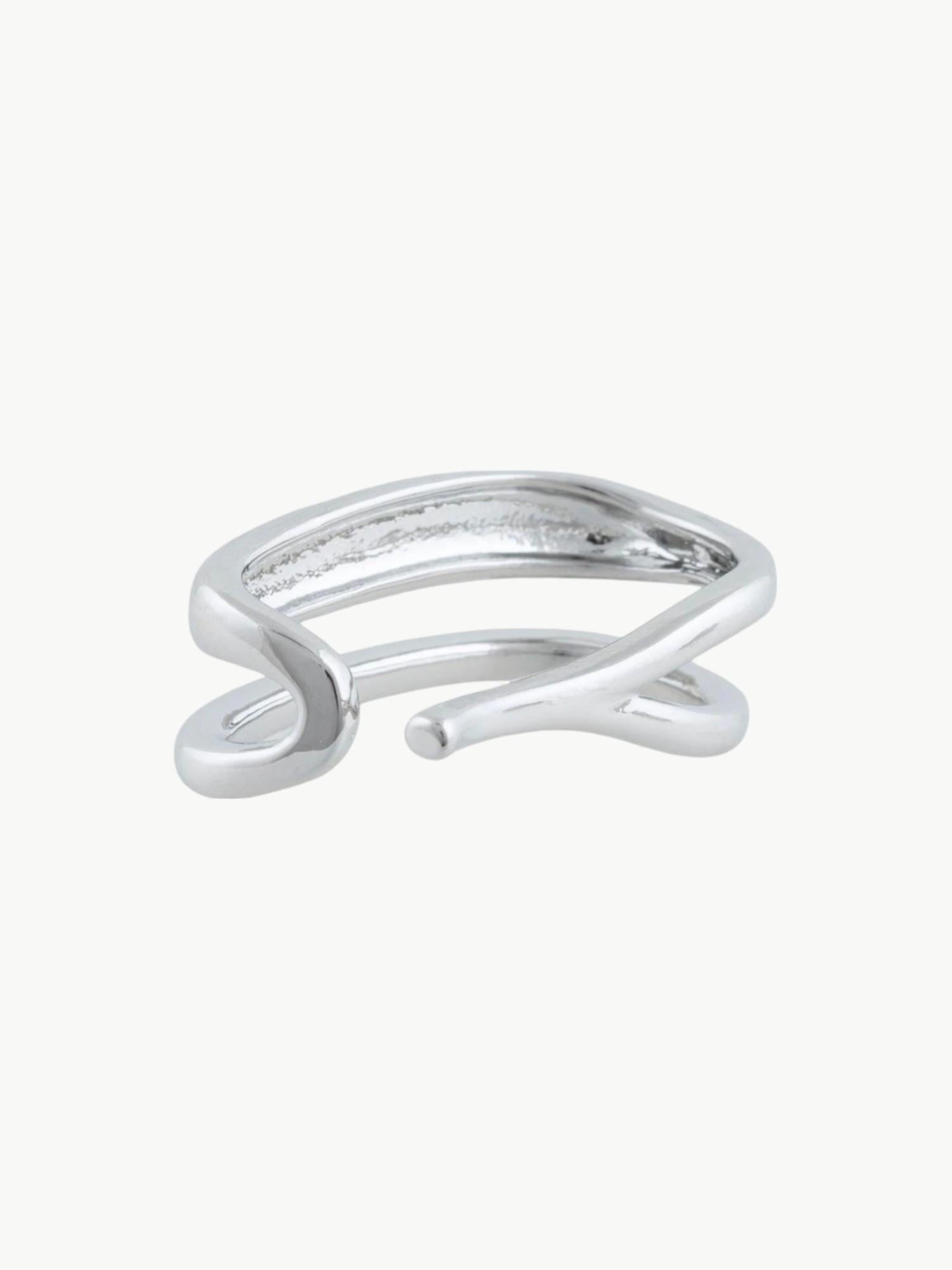 Sıralı İnce Kıkırdak Küpe - Silver Küpe Modelleri