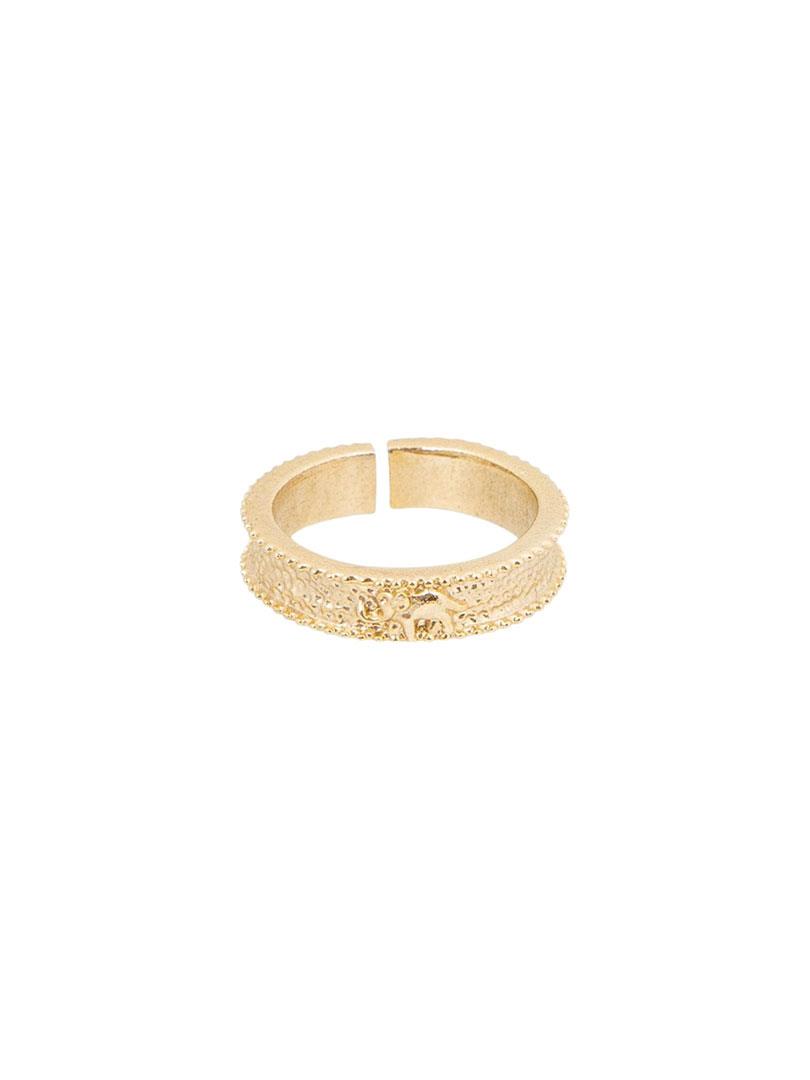 Tekli Trimli Yüzük - Gold Yüzük Modelleri